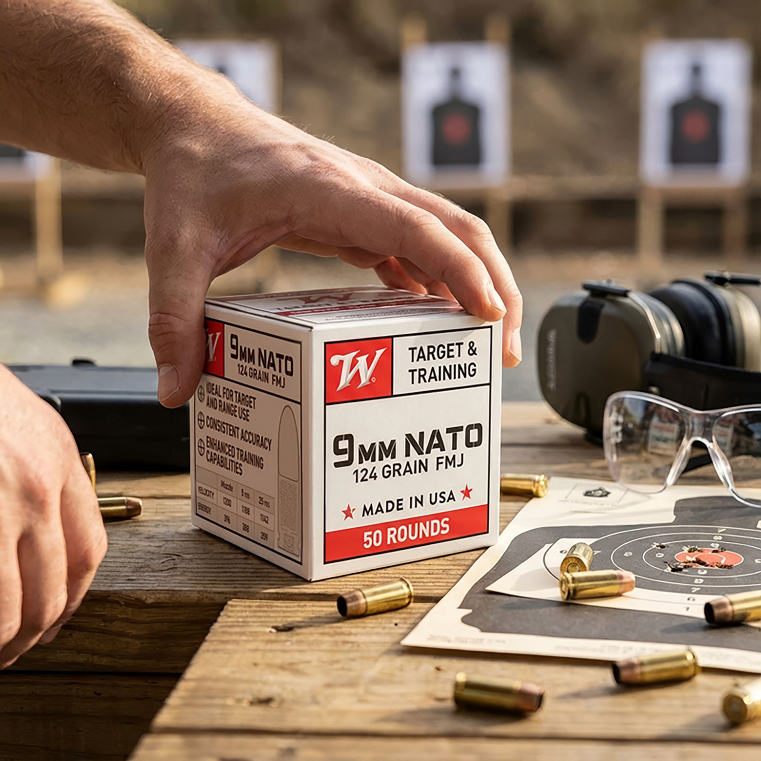 Winchester 9mm NATO 124-Grain Ammunition - 50 Rounds - view number 2