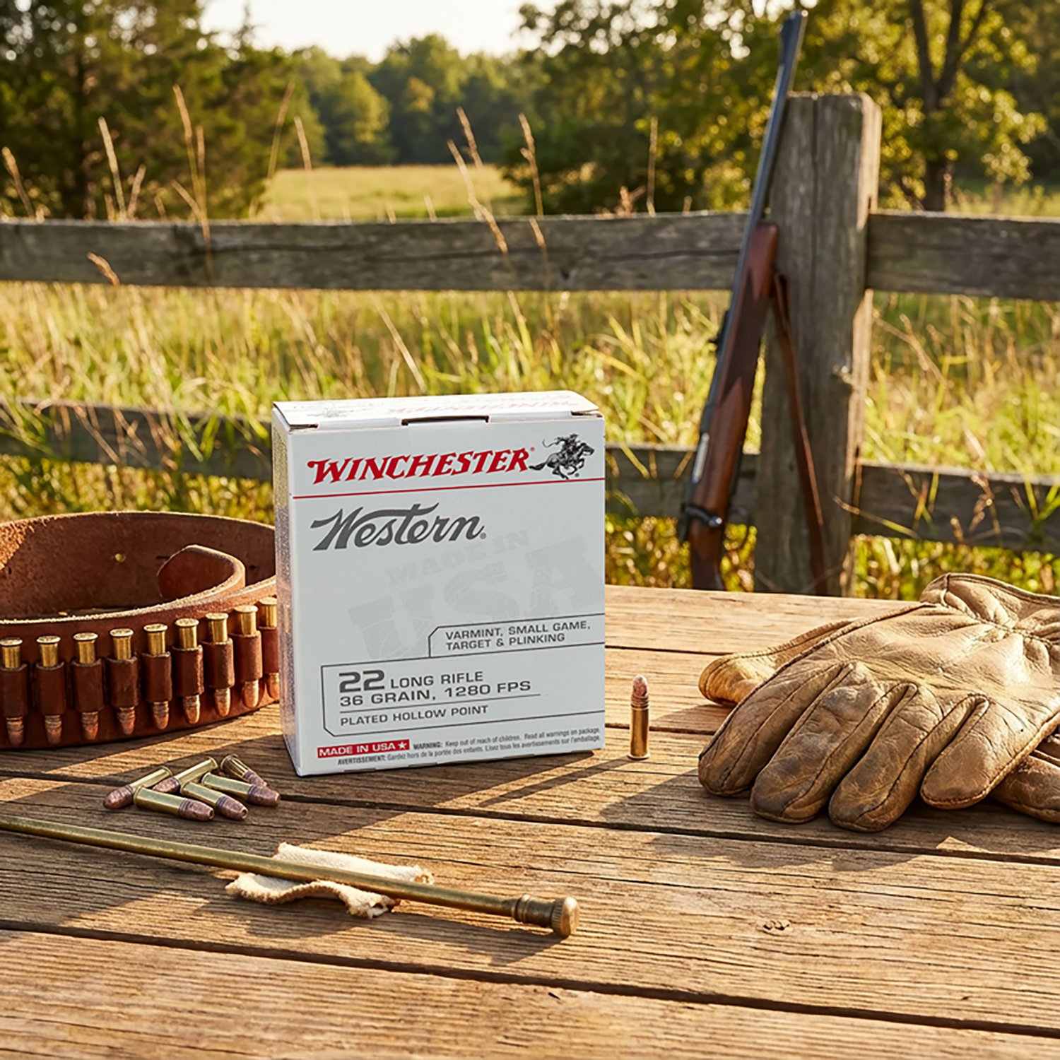 Winchester Western .22 Long Rifle 36-Grain Ammunition - 525 Rounds - view number 2