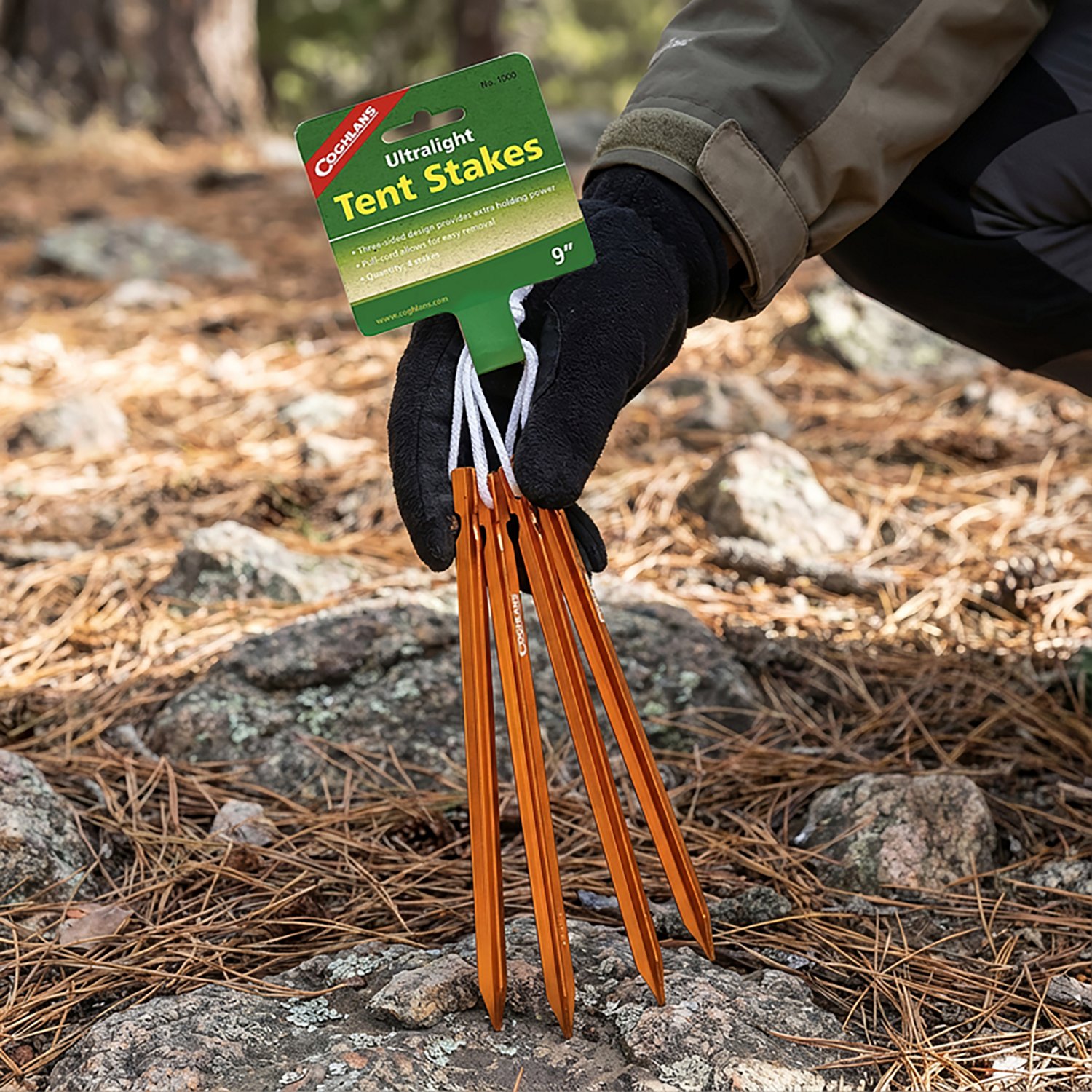 Coghlan's Ultralight Tent Stakes 4-Pack - view number 2