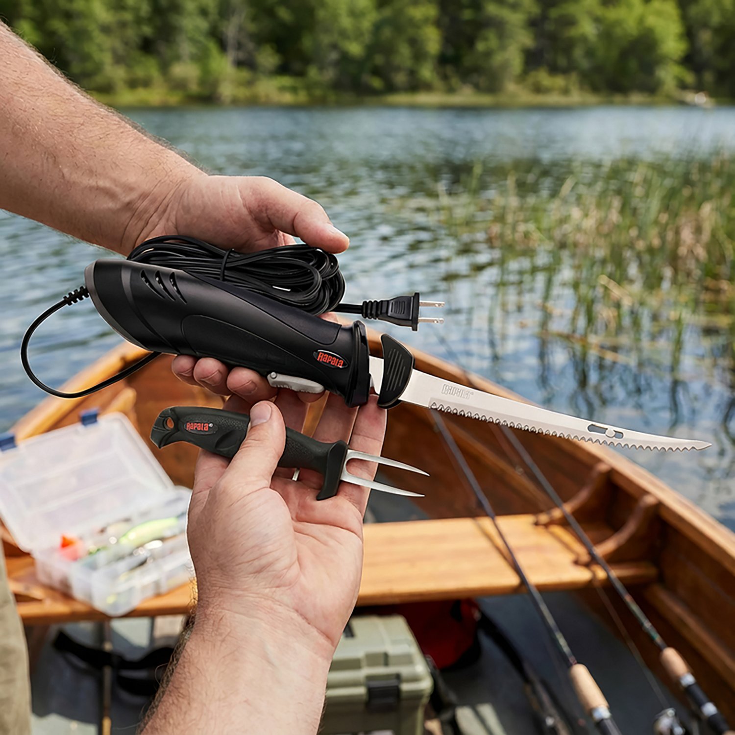 Rapala® Electric Fillet Knife and Fork