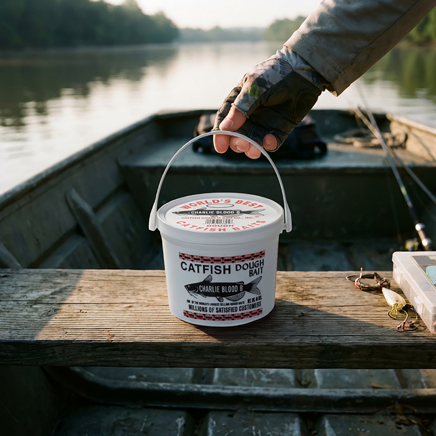 Catfish Charlie 45 oz. Type B Blood-Flavored Catfish Dough Bait - view number 2