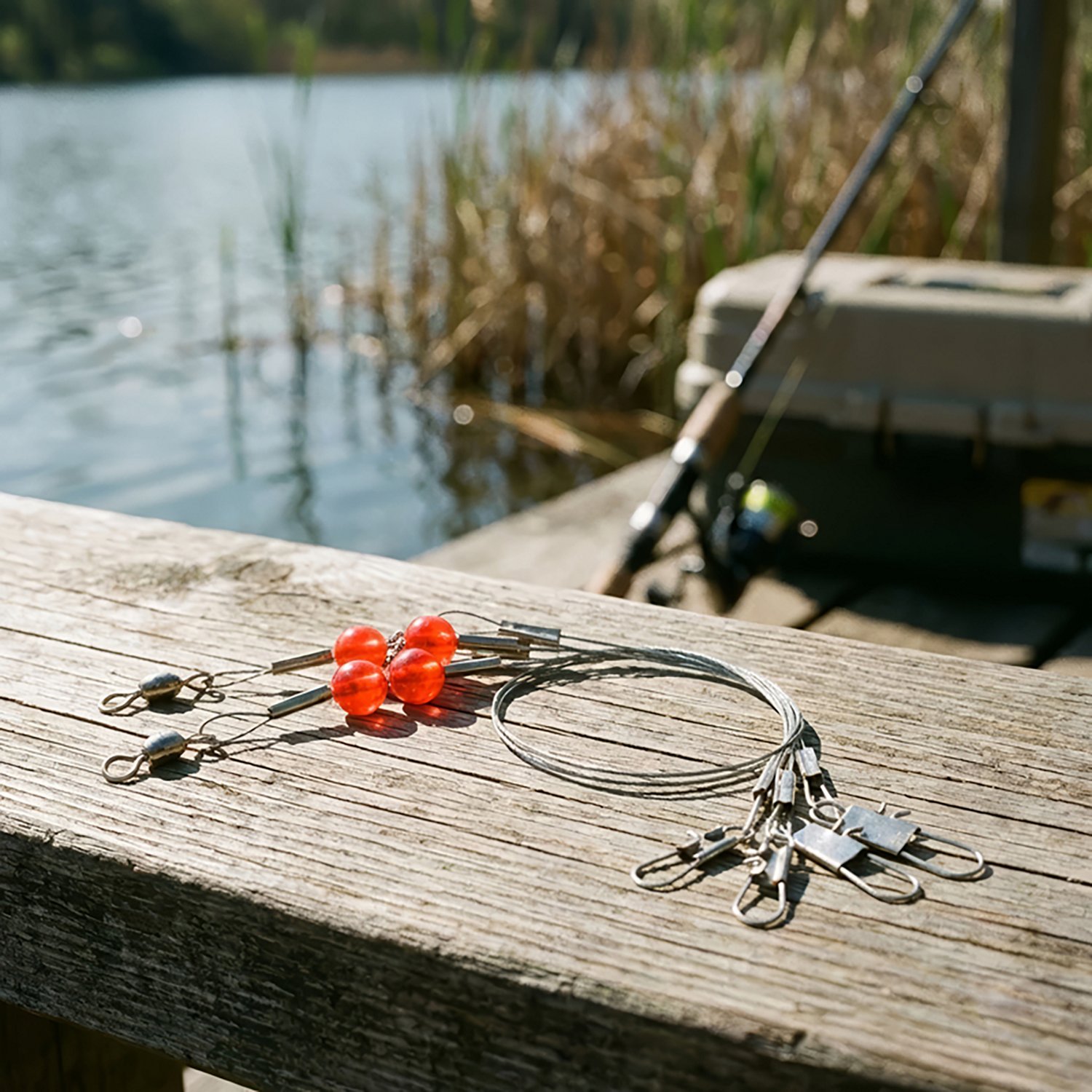 Eagle Claw 24" Double Drop Wire Leader Rigs 2-Pack                                                                               - view number 2