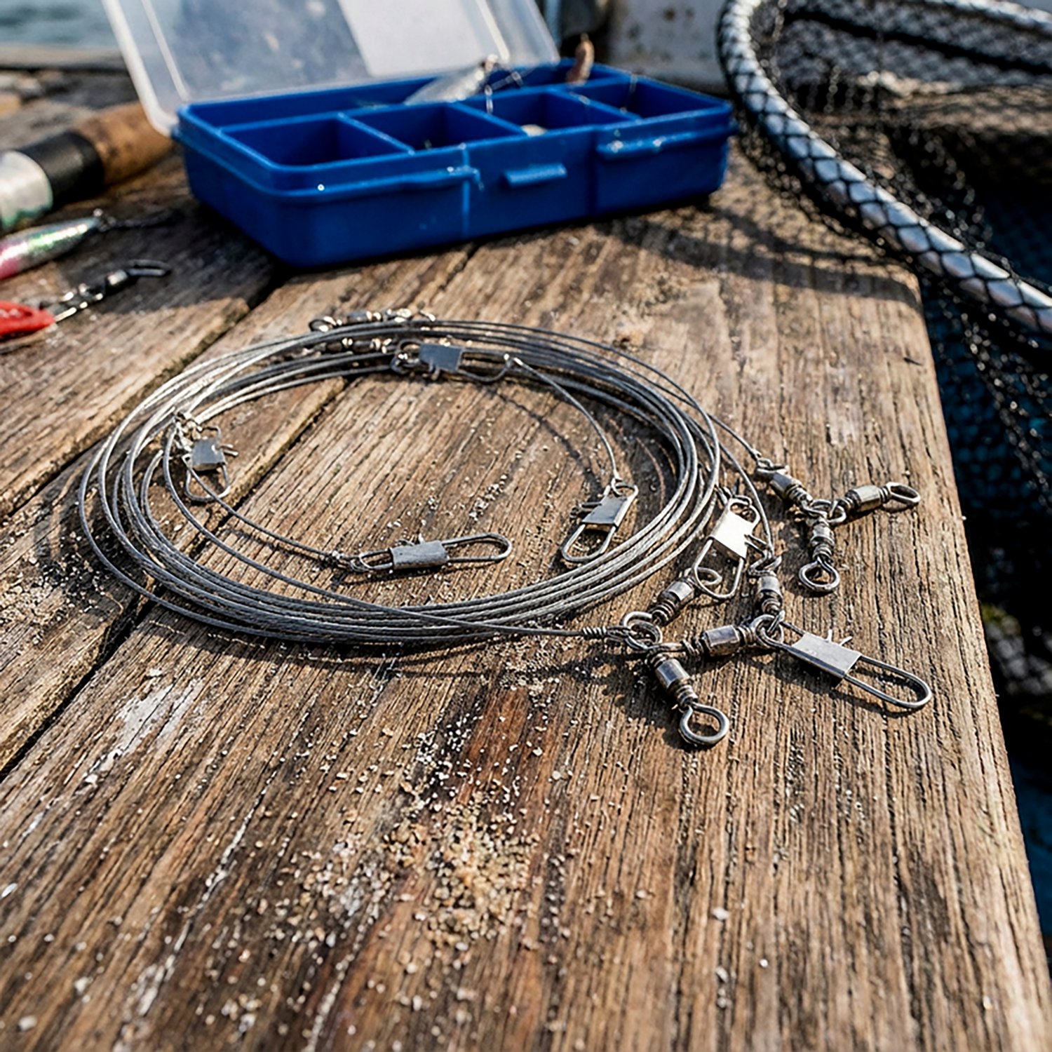 Piano Wire 3-Way Swivel Rig                                                                                                      - view number 2