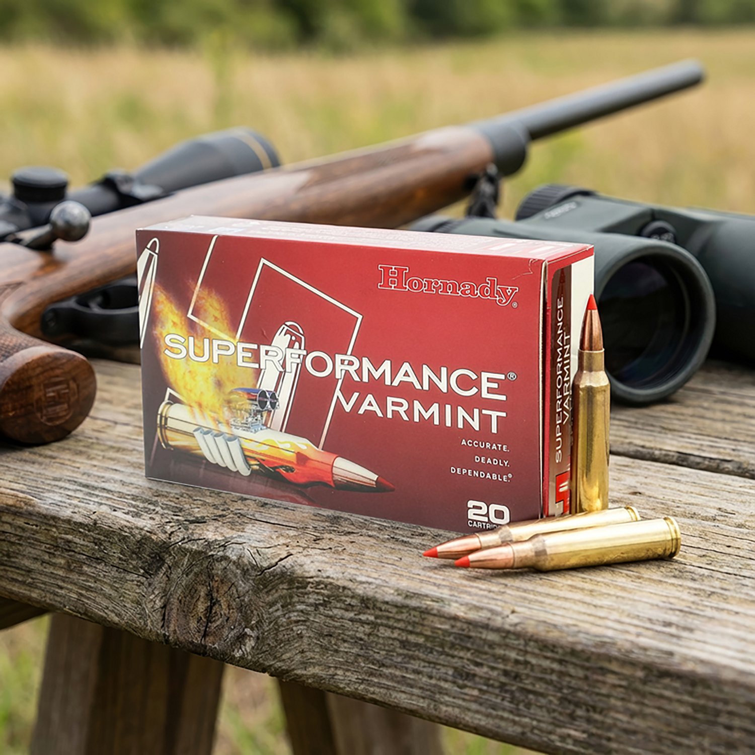 Hornady V-MAX™ Superformance™ Varmint .223 Rem 53-Grain Rifle Ammunition - 20 Rounds                                         - view number 2