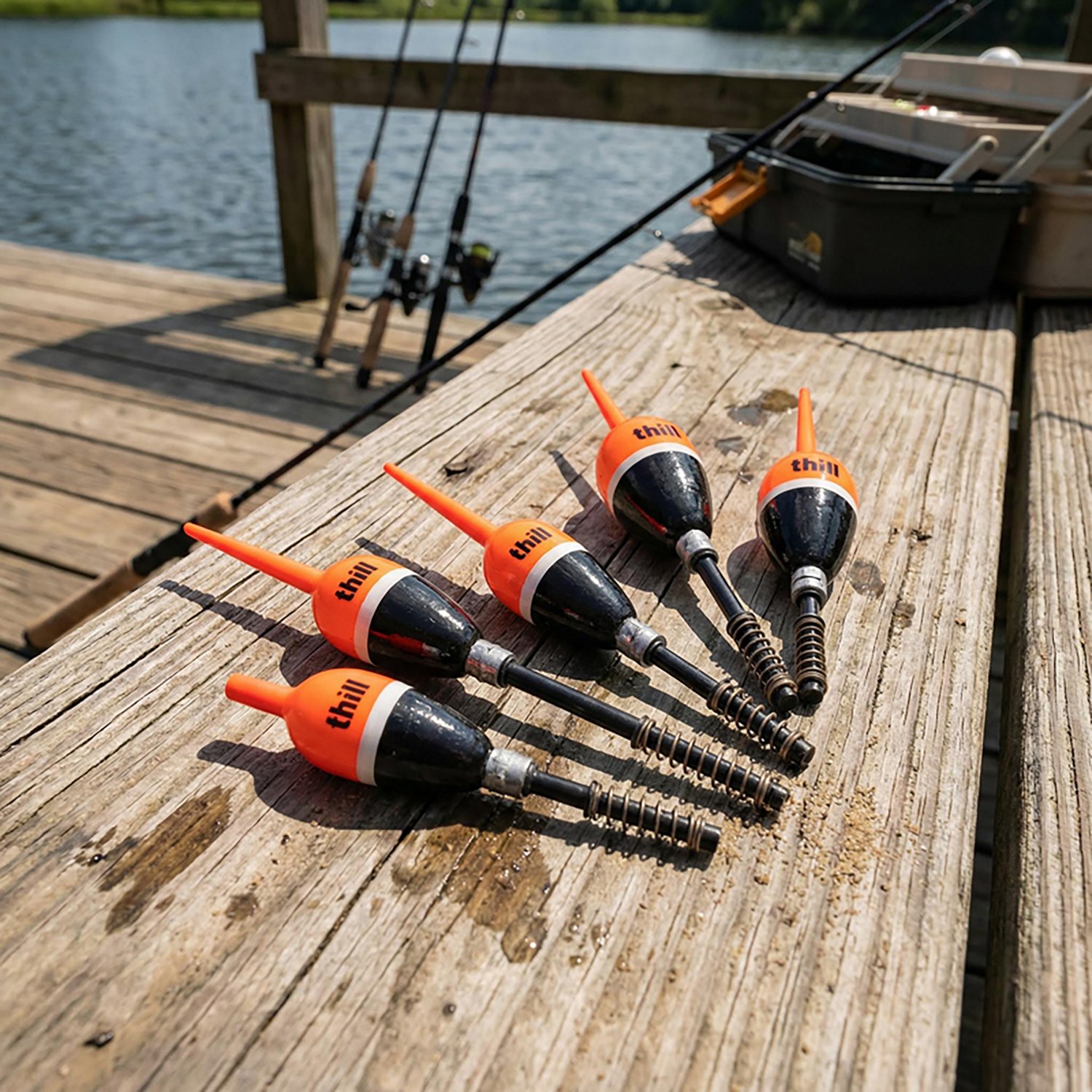 Thill Premium Weighted Assorted Spring Floats 5-Pack - view number 2