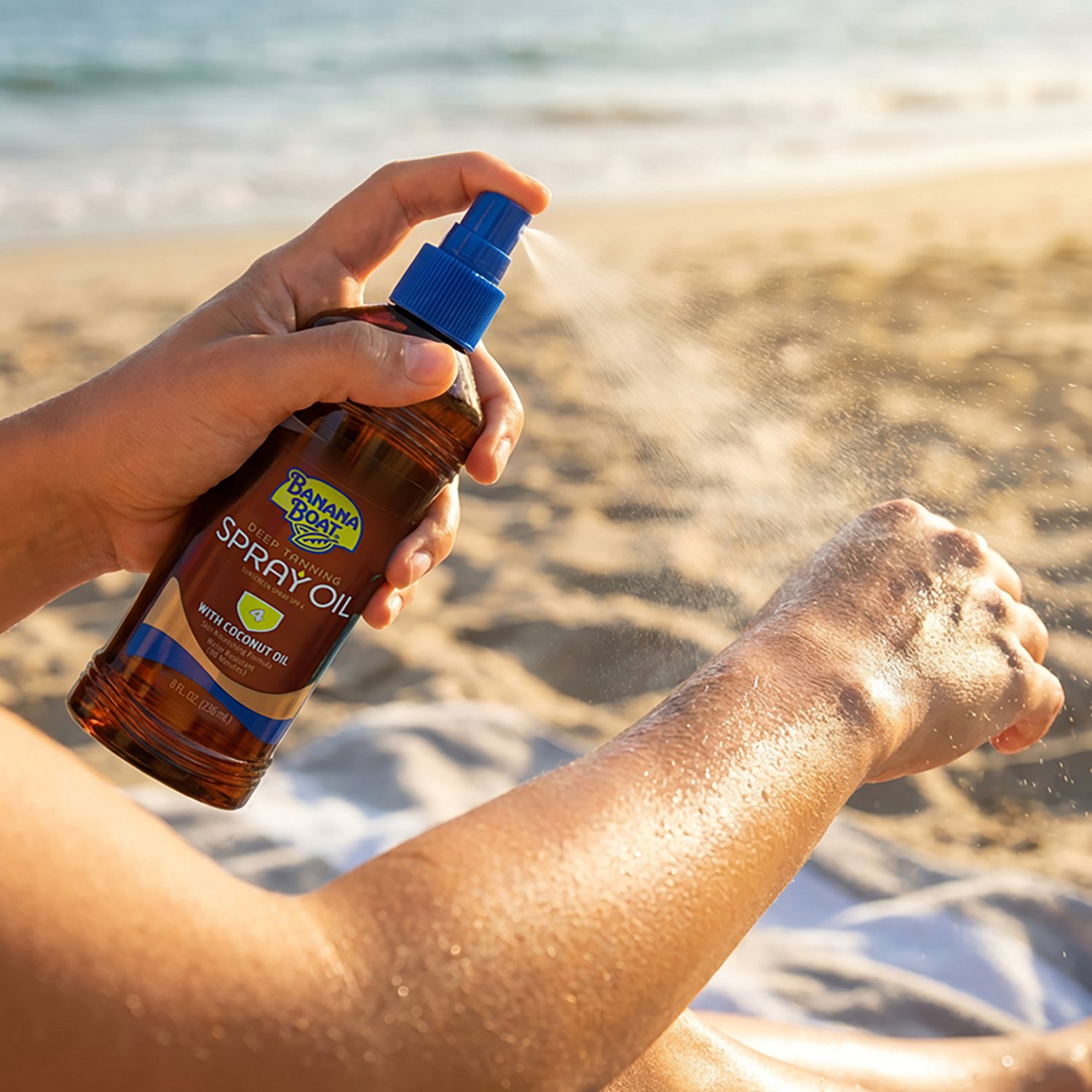 Banana Boat® 8 oz. SPF 4 Deep Tanning Oil Spray - view number 3