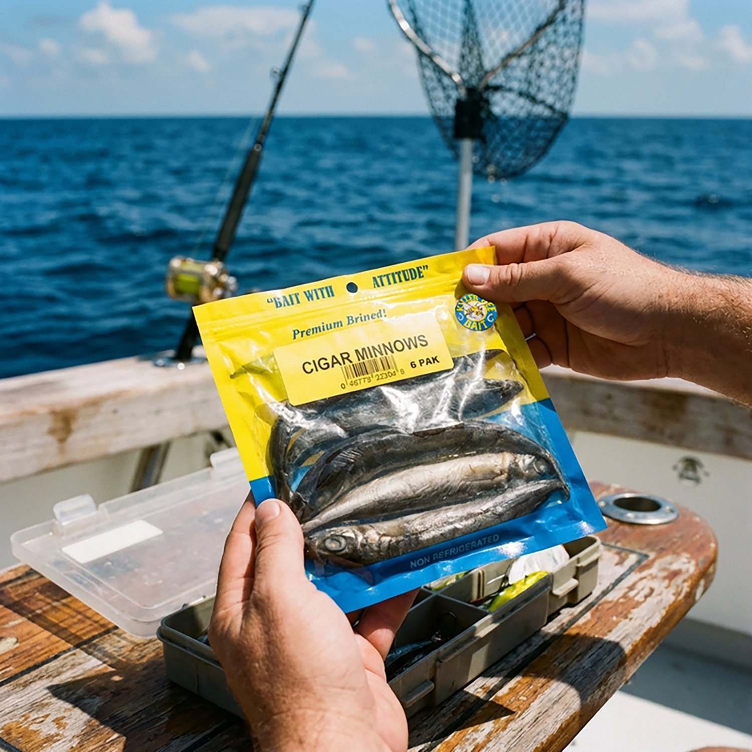 KILLER BEE BAIT Brined Cigar Minnows 6-Pack                                                                                      - view number 2