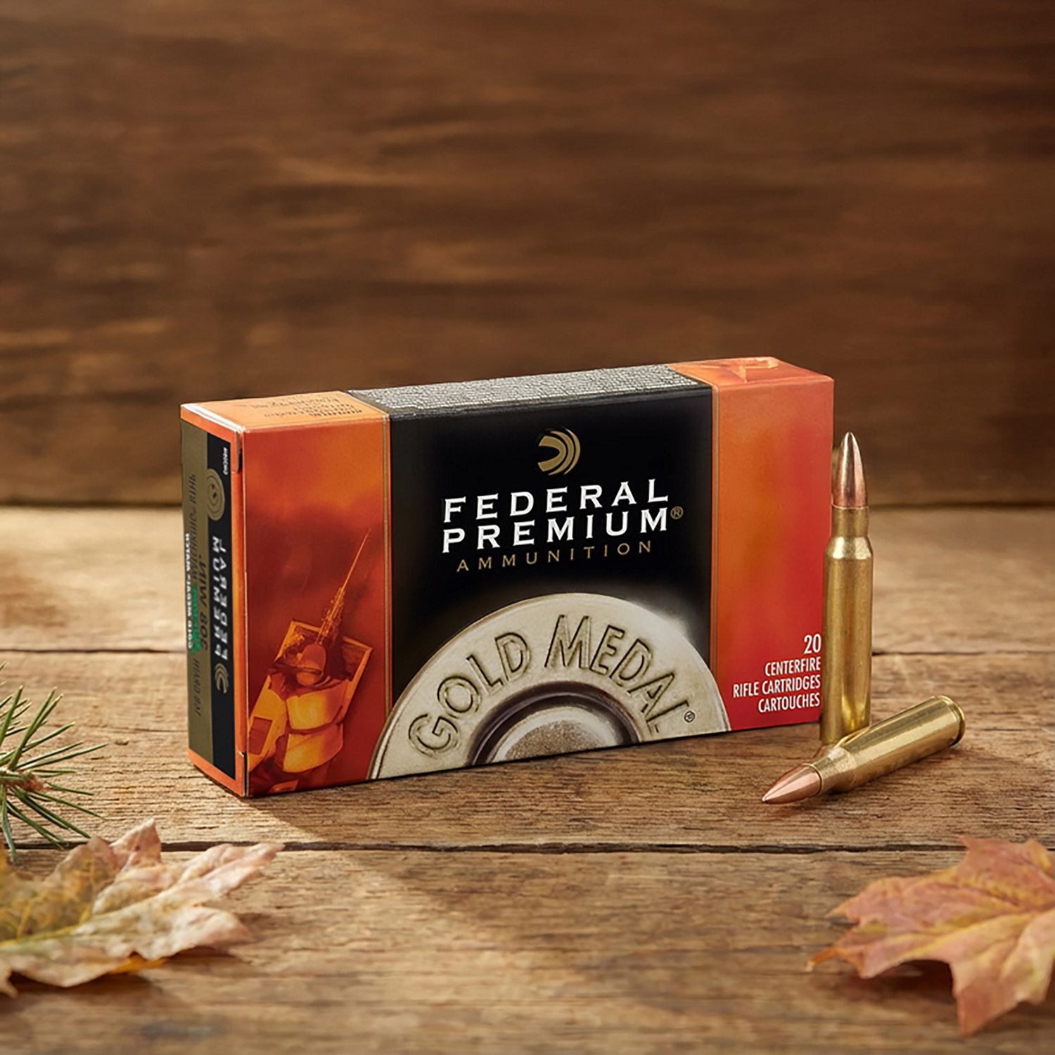 Federal Premium Gold Medal Sierra MatchKing .308 Winchester 168-Grain Centerfire Rifle Ammunition - 20 Rounds                    - view number 2