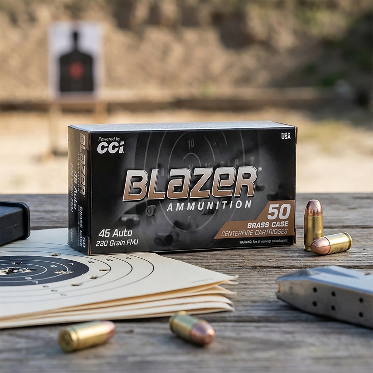 Blazer Brass .45 ACP 230-Grain Centerfire Pistol Ammunition - 50 Rounds - view number 2