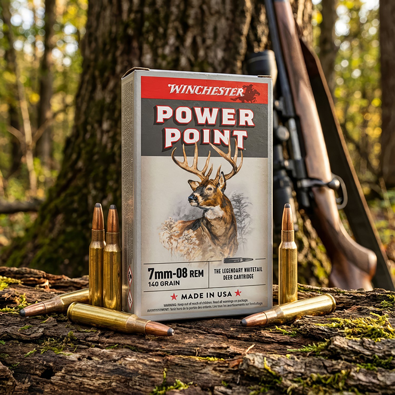 Remington Super-X 07mm-08 Caliber 140-Grain Power-Point Ammunition - view number 2