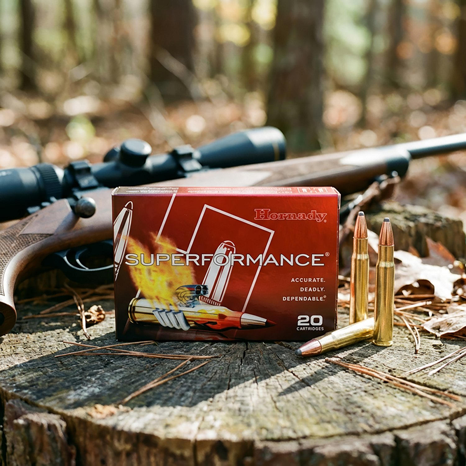 Hornady SUPERFORMANCE .35 Whelen 200-Grain Rifle Ammunition - 20 Rounds                                                          - view number 2