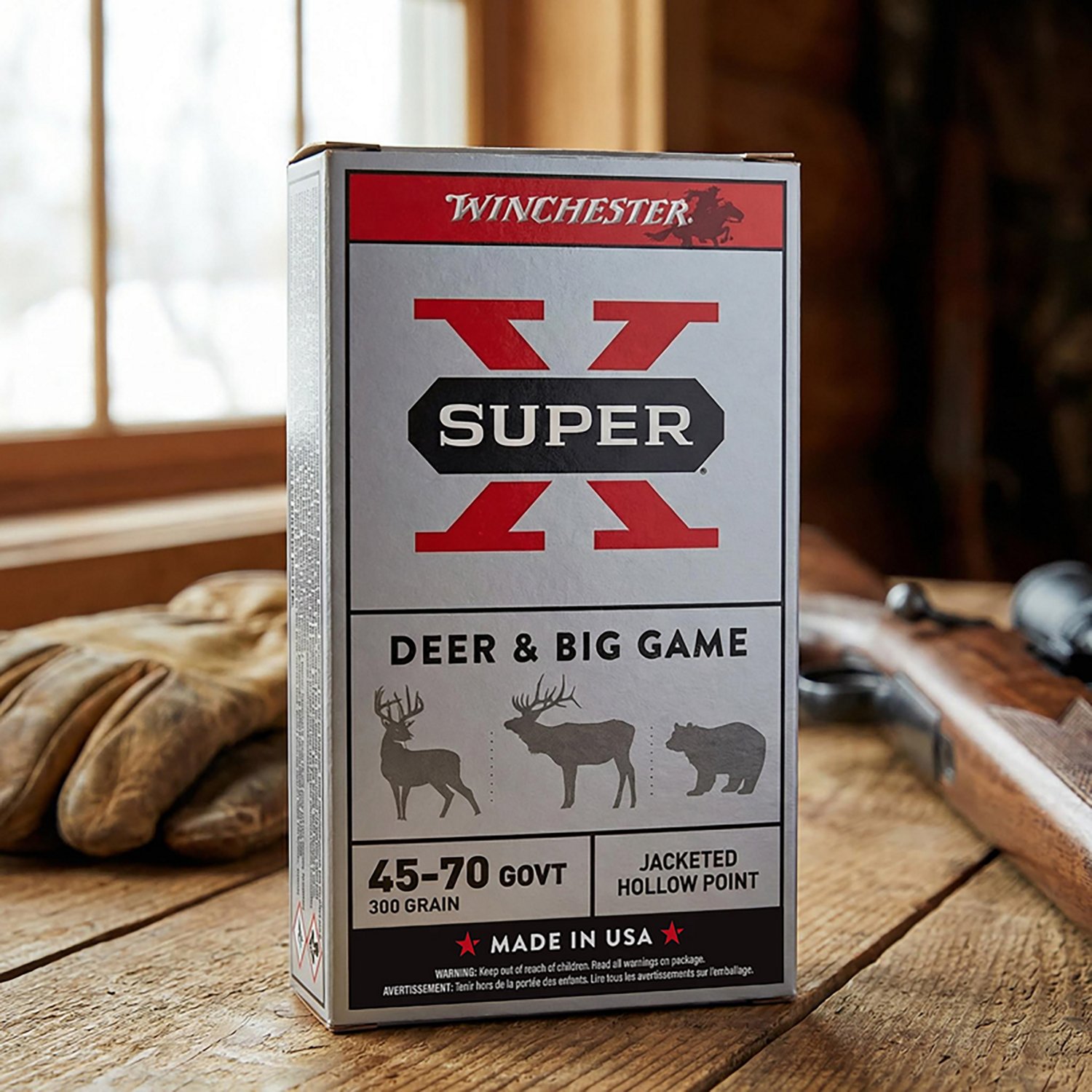 Winchester Super-X .45-70 Government 300-Grain JHP Centerfire Rifle Ammunition - 20 Rounds - view number 4