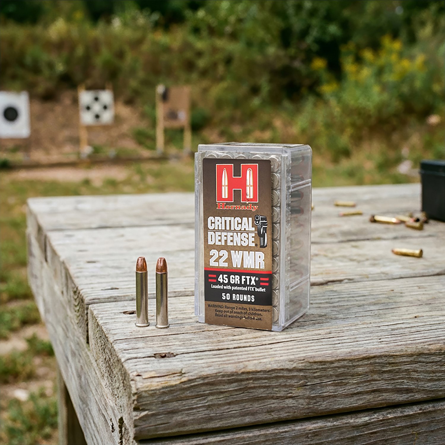 Hornady Critical Defense .22 Magnum 45-Grain Ammunition - 50 rounds - view number 2