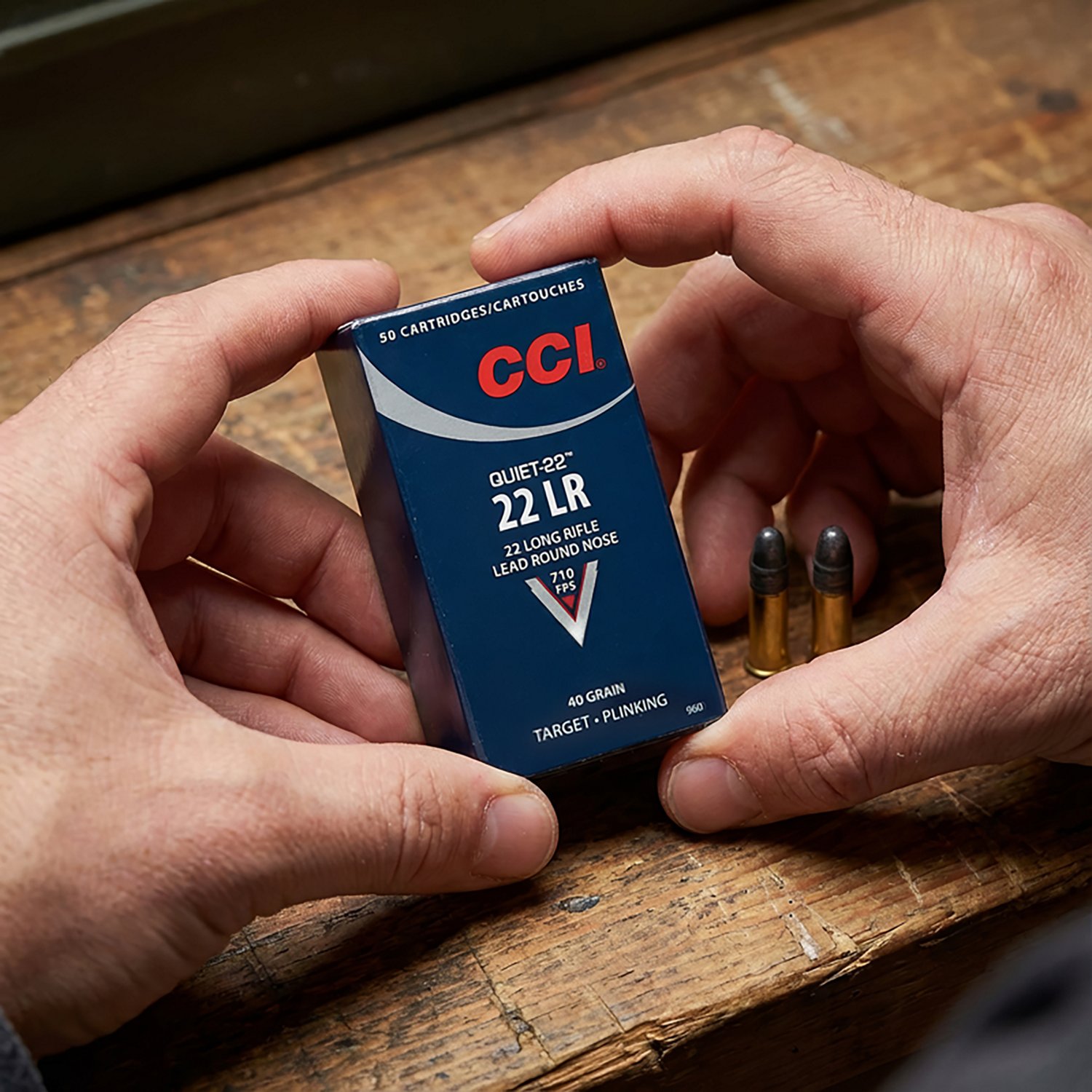 CCI Quiet .22 LR 40-Grain Rimfire Ammunition - 50 Rounds - view number 2
