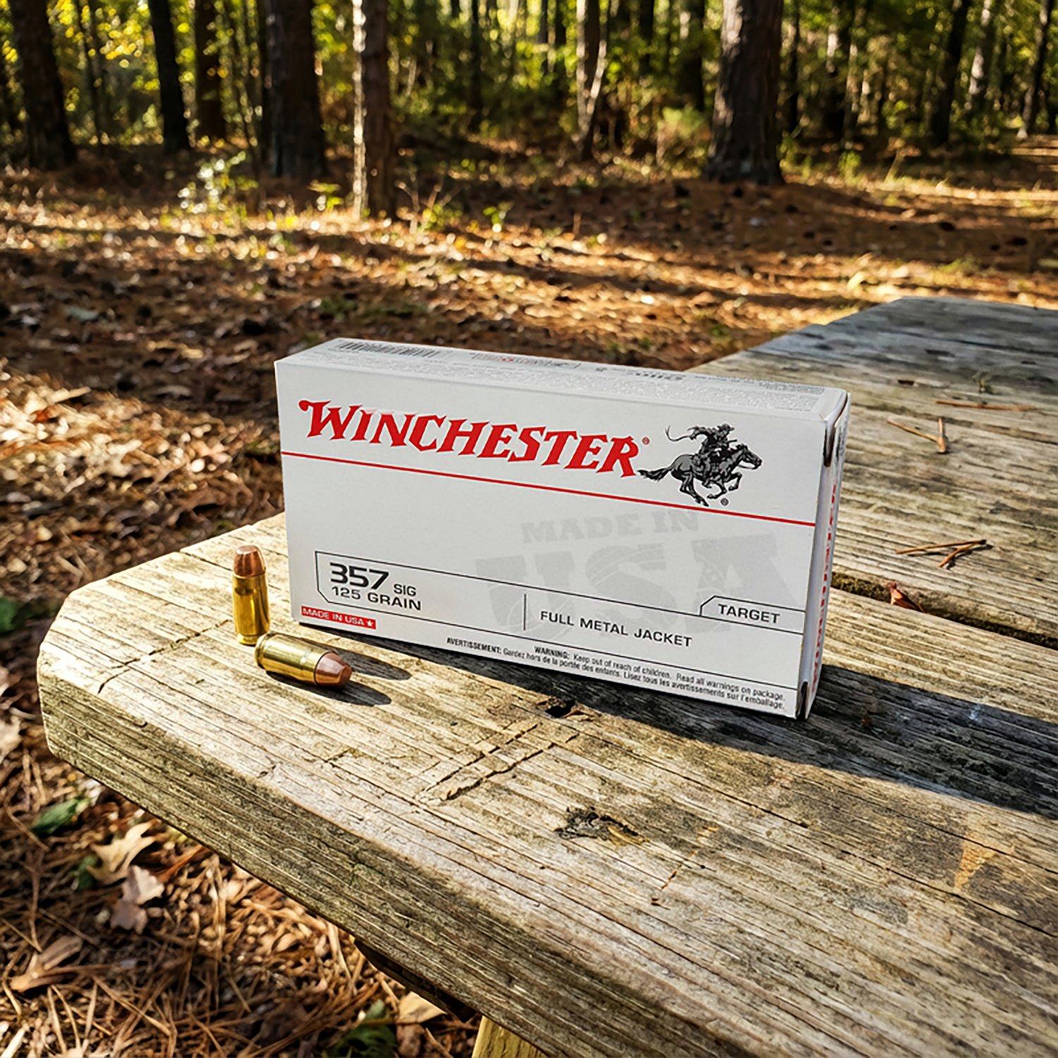 Winchester .357 Sig 125-Grain Centerfire Handgun Ammunition - 50 Rounds - view number 2