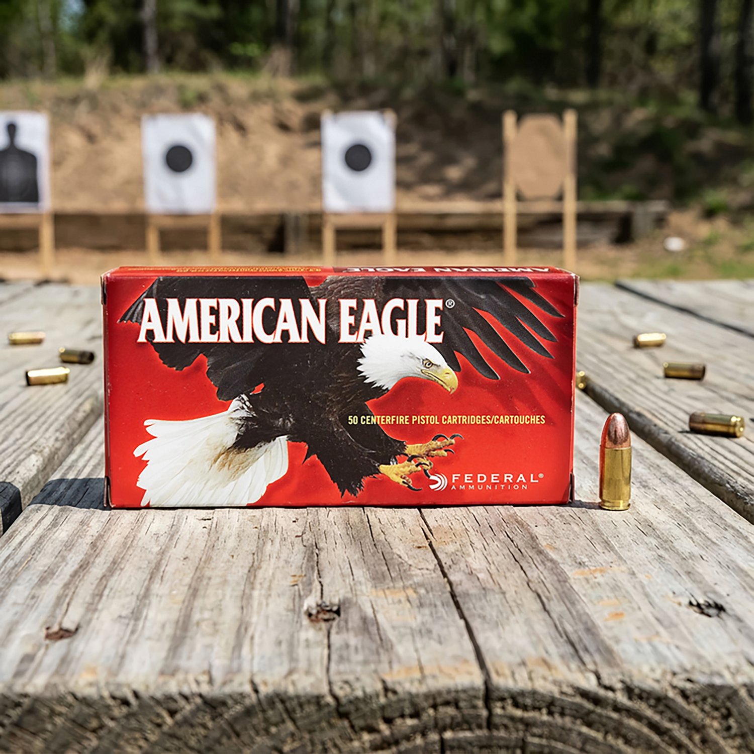 American Eagle 9mm Luger 124-Grain Centerfire Handgun Ammunition - 50 Rounds - view number 2