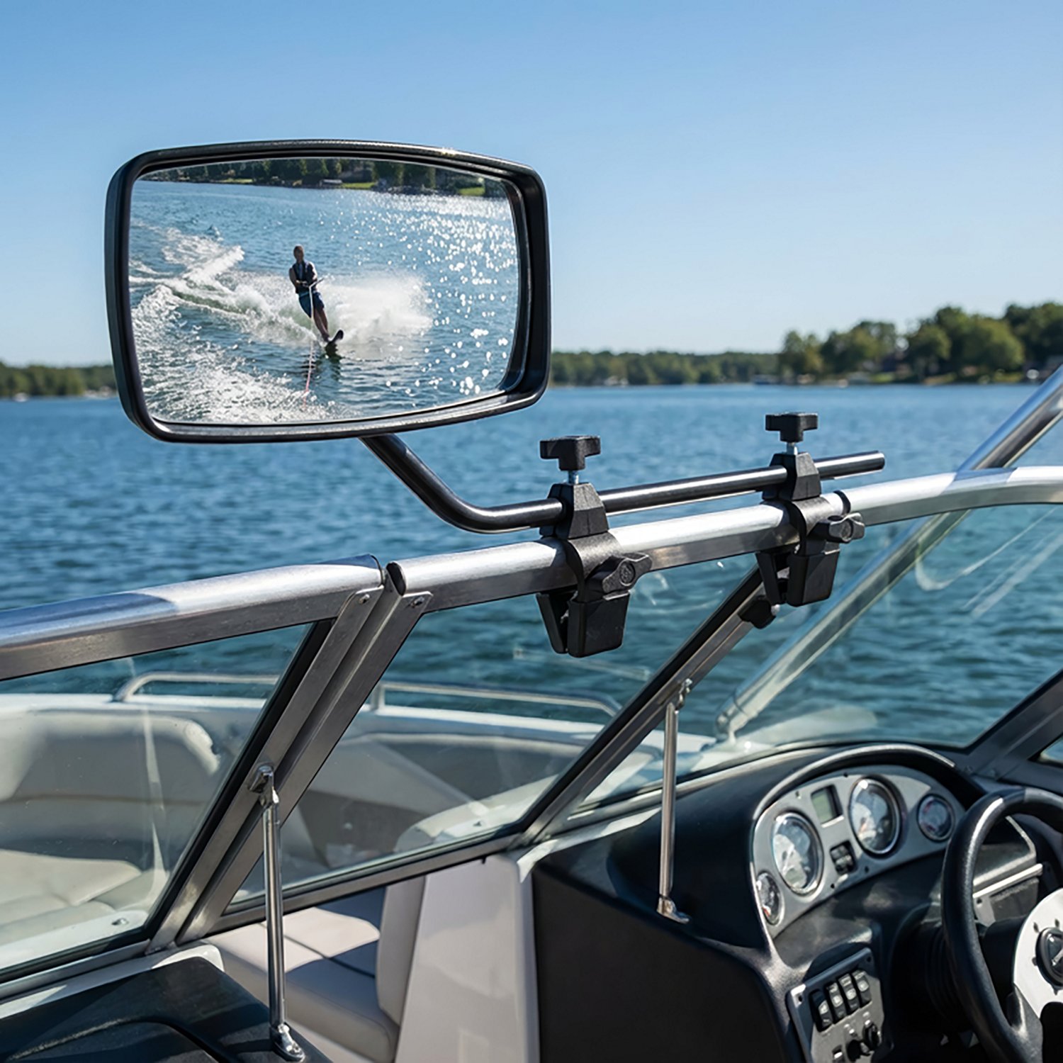Attwood® Clamp-On Ski Mirror                                                                                                    - view number 2