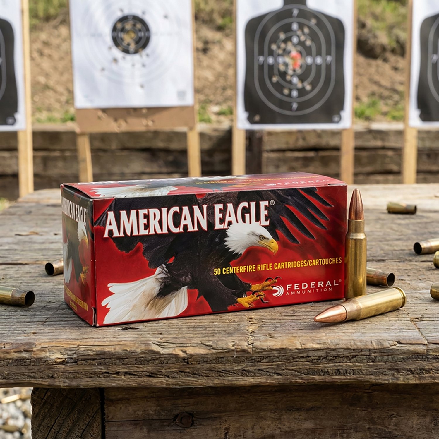 Federal Premium American Eagle 5.7 x 28mm 40-Grain Centerfire Rifle Ammunition - 50 Rounds                                       - view number 2