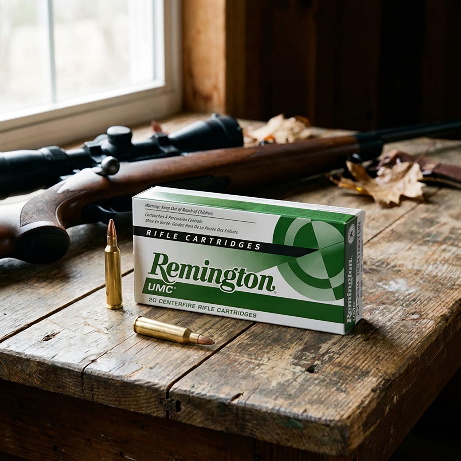 Remington UMC .22-250 Remington 50-Grain Centerfire Rifle Ammunition - 20 Rounds - view number 2