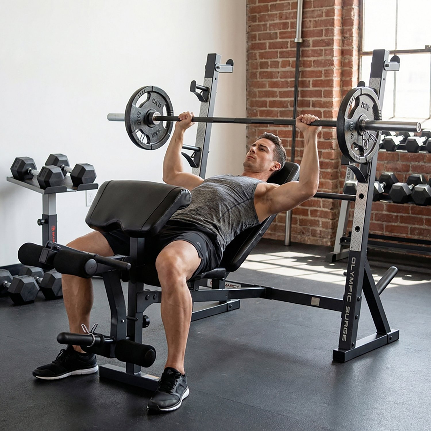 Marcy Diamond Elite Olympic Weight Bench - view number 6