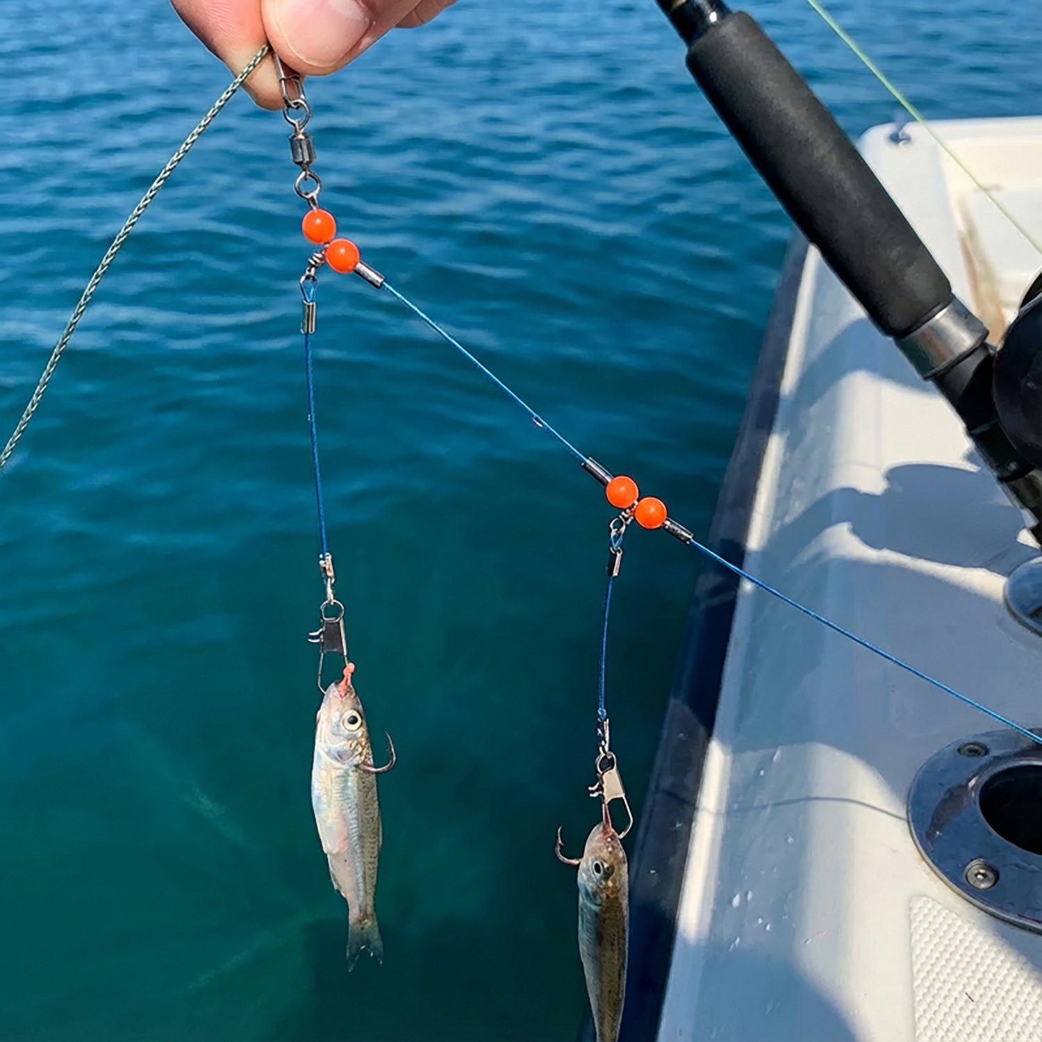 Eagle Claw Double Drop Blue Wire Leaders 10-pack                                                                                 - view number 2