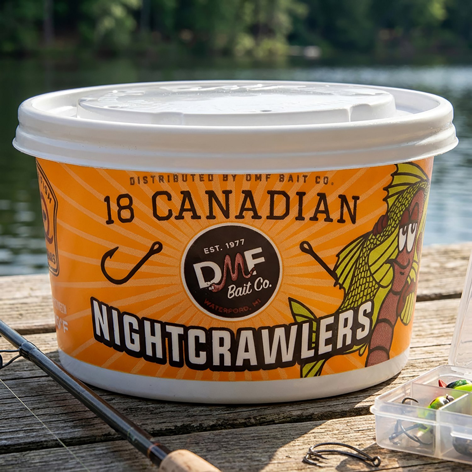 DMF Bait Canadian Nightcrawlers 18-ct - view number 3