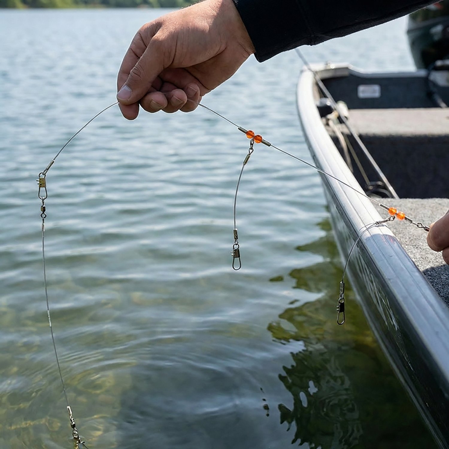 Eagle Claw Double Drop Monofilament Leaders 10-pack                                                                              - view number 2
