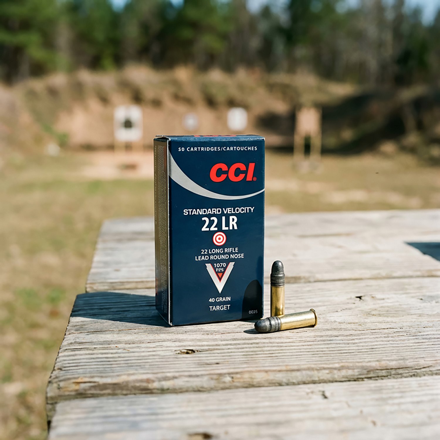 CCI Standard Velocity .22 LR Caliber 40-Grain Rimfire Ammunition - 50 Rounds - view number 2