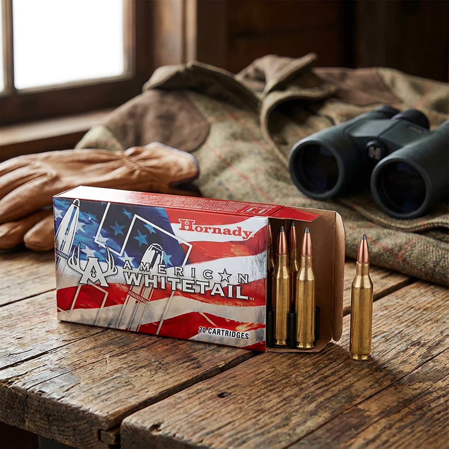 Hornady InterLock BTSP American Whitetail .243 Win 100-Grain Centerfire Rifle Ammunition - 20 Rounds - view number 3