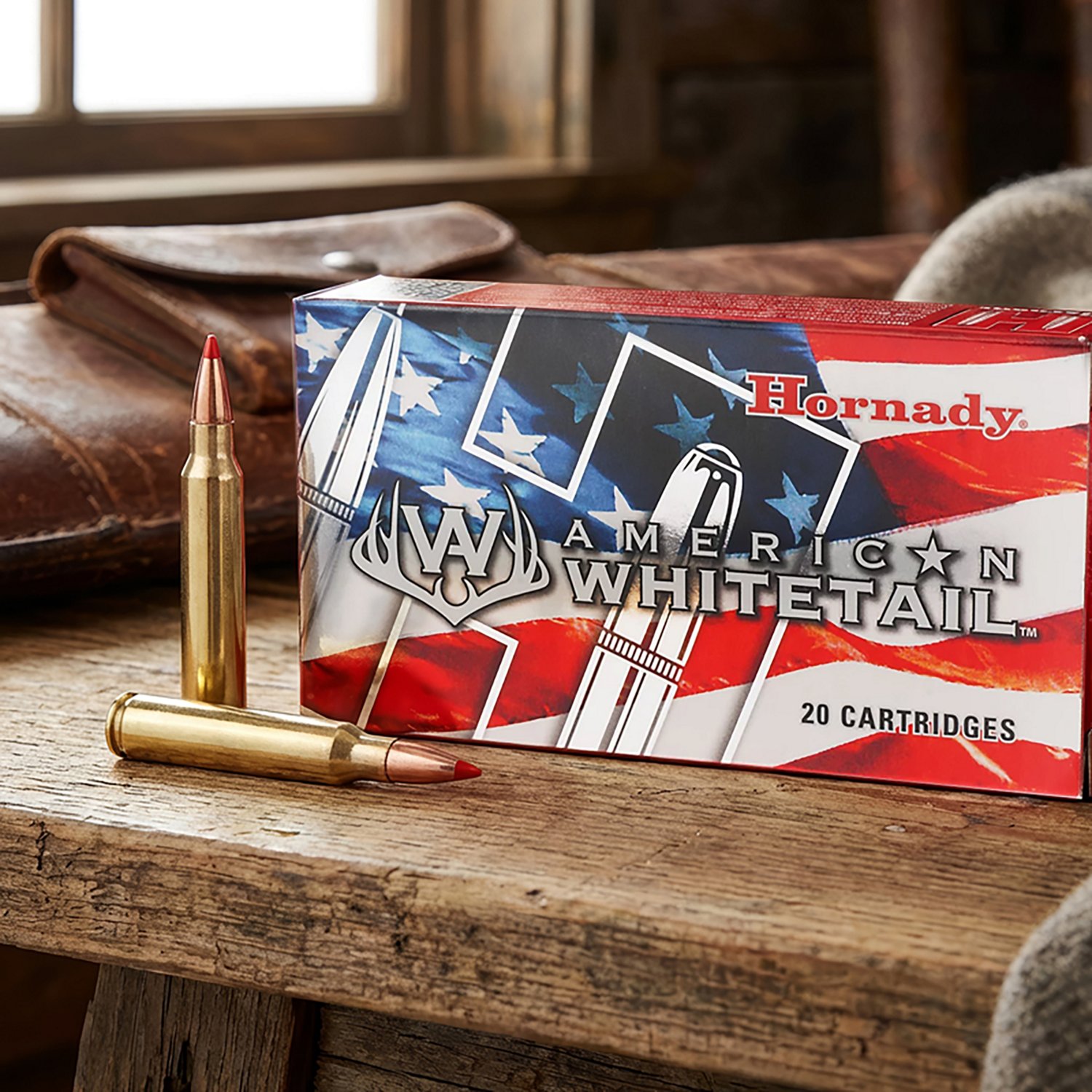 Hornady American Whitetail .223 60-Grain Centerfire Rifle Ammunition - 20 Rounds - view number 2
