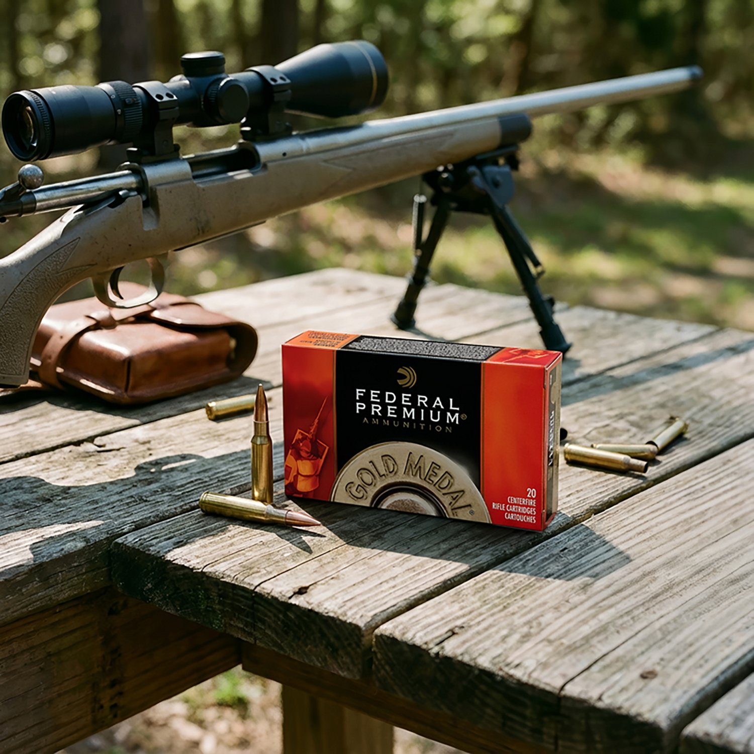 Federal Premium Gold Medal .308 Winchester 175-Grain Centerfire Rifle Ammunition - 20 Rounds                                     - view number 2