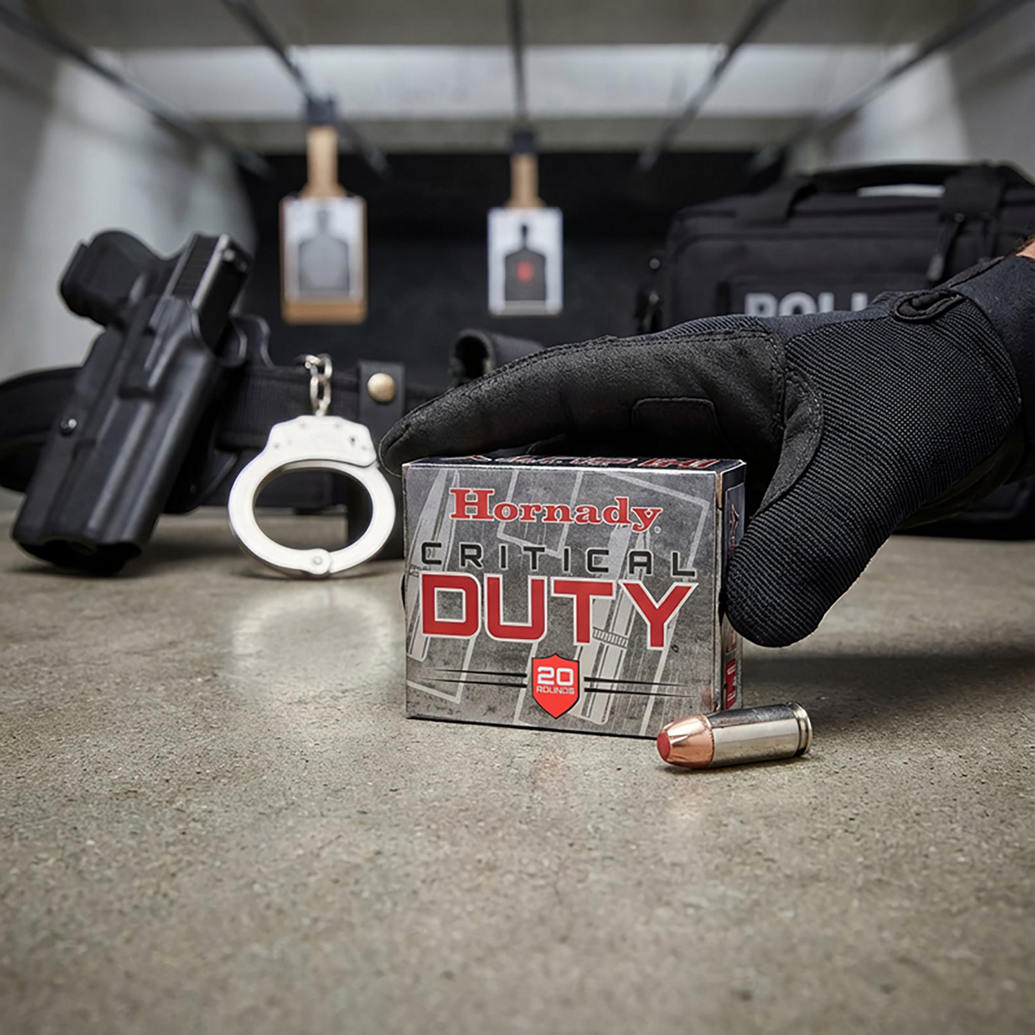 Hornady Critical Duty FlexLock .45 Auto +P 220-Grain Handgun Ammunition - 20 Rounds - view number 2