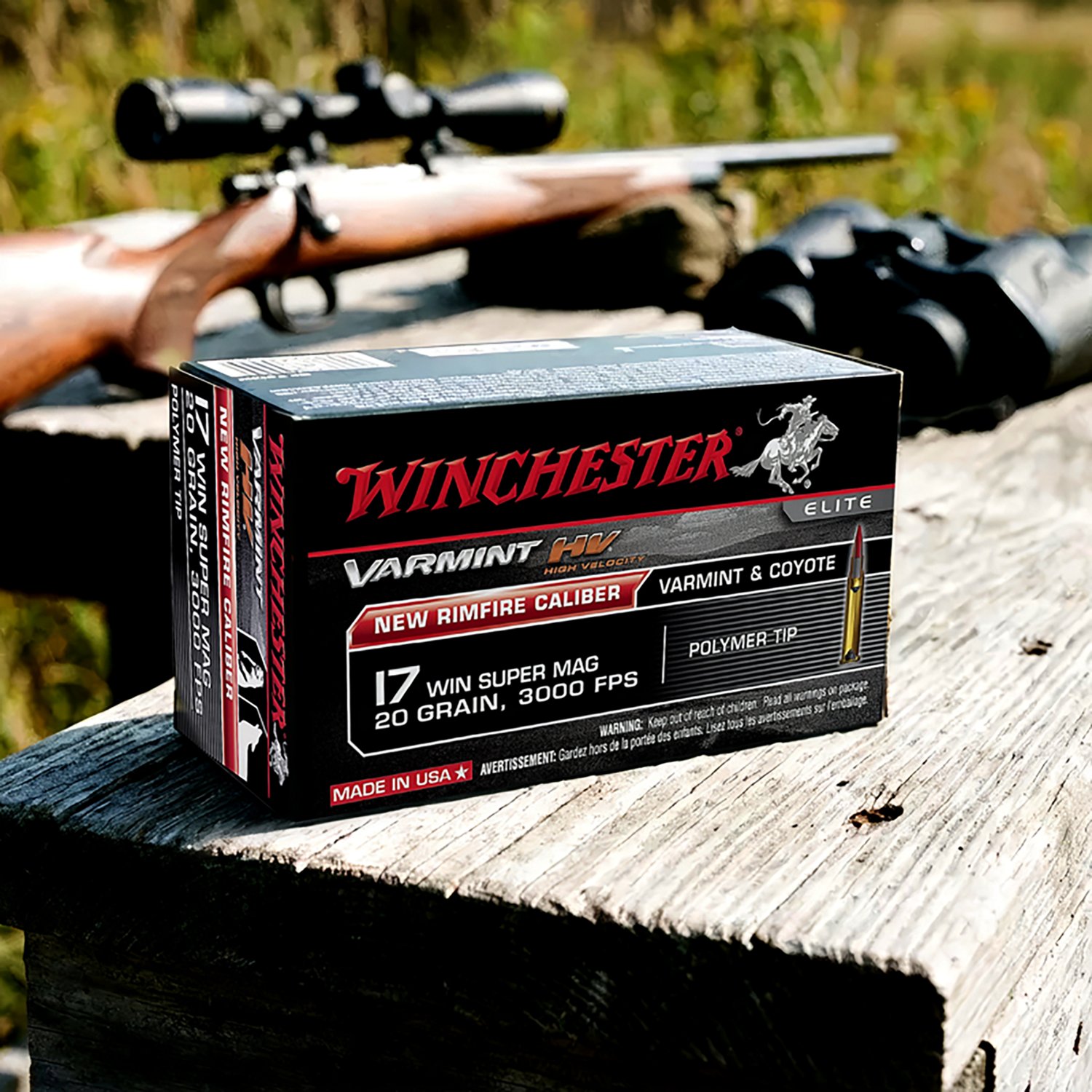 Winchester Varmint HV .17 WSM 20-Grain Rimfire Rifle Ammunition - 50 Rounds - view number 3