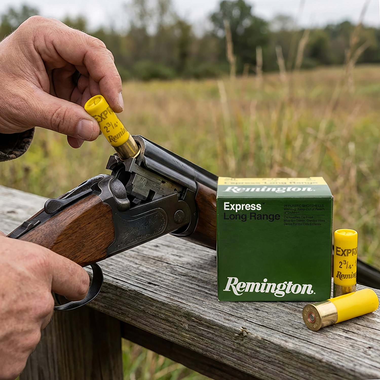 Remington Express® Extra-Long Range 20 Gauge 2.75 in 1 oz 4 Shot Ammunition 25-Pack                                             - view number 2