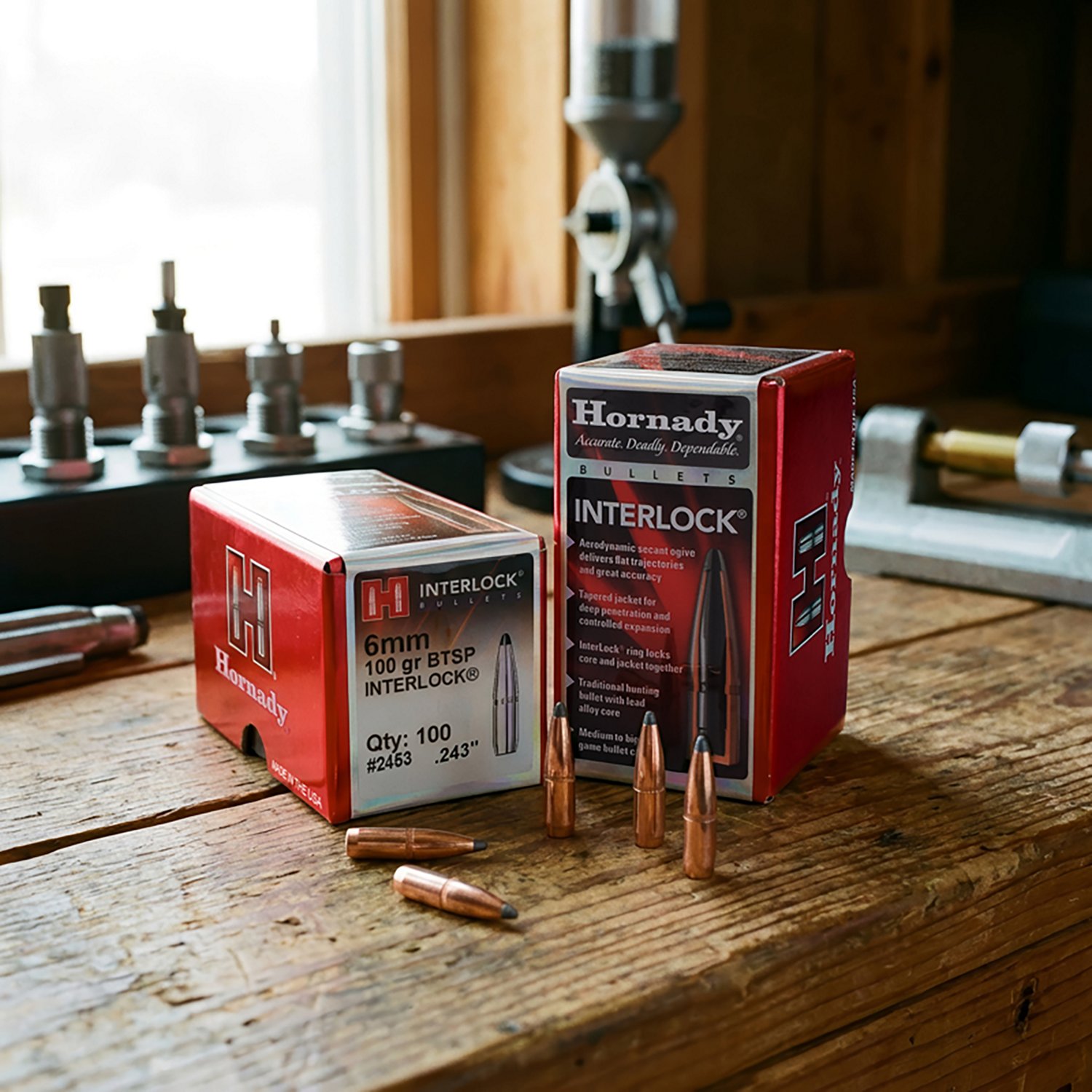 Hornady InterLock BTSP 6mm 100-Grain Bullets - view number 2