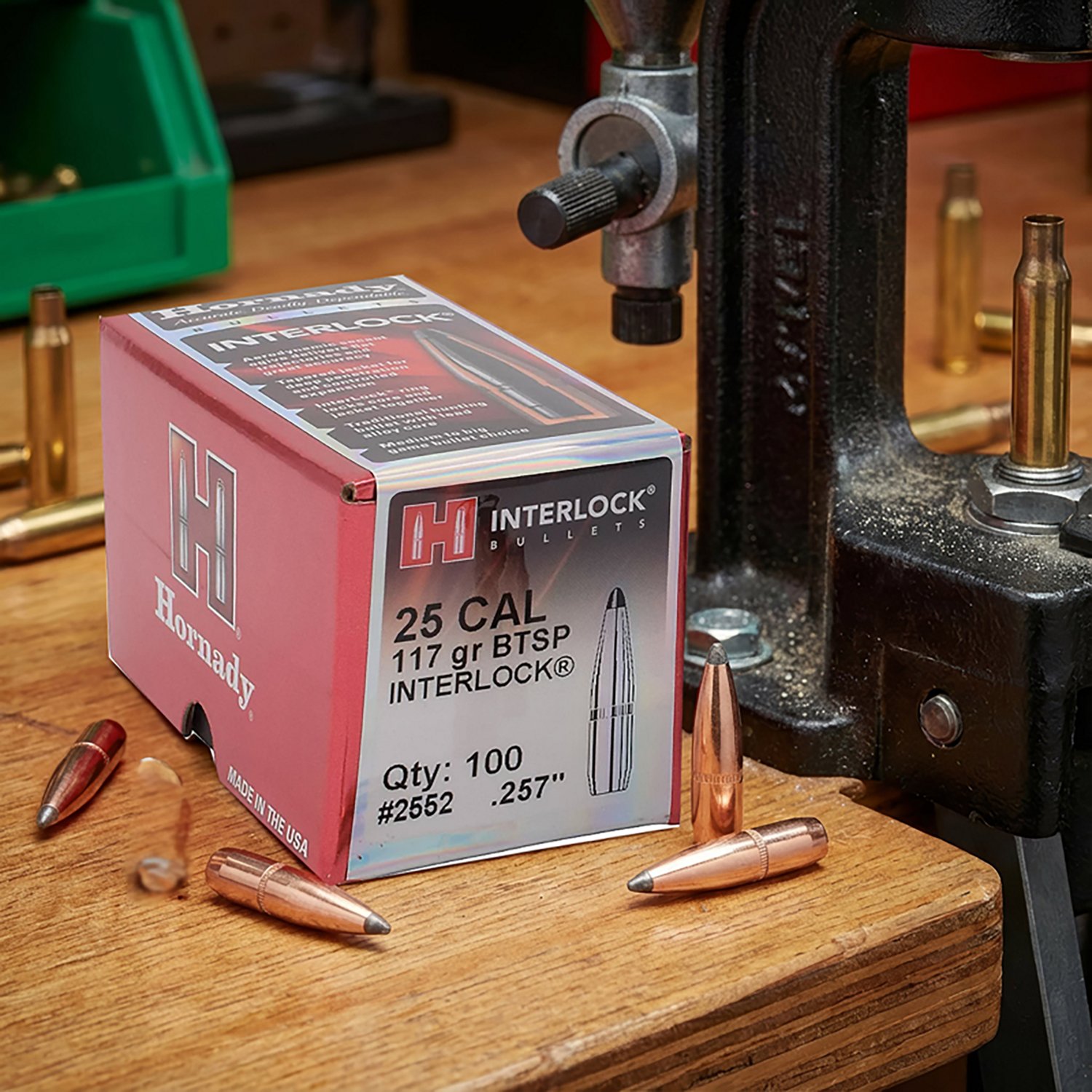 Hornady InterLock BTSP .25 117-Grain Bullets - view number 3
