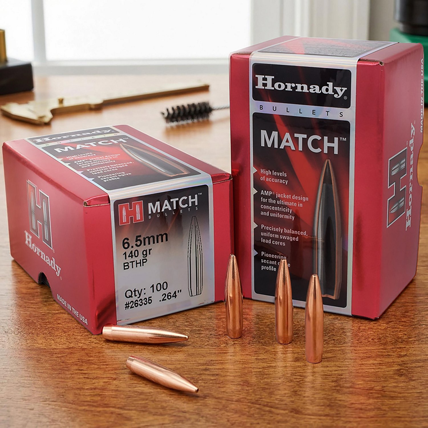 Hornady BTHP Match™ 6.5 mm 140-Grain Bullets - view number 2