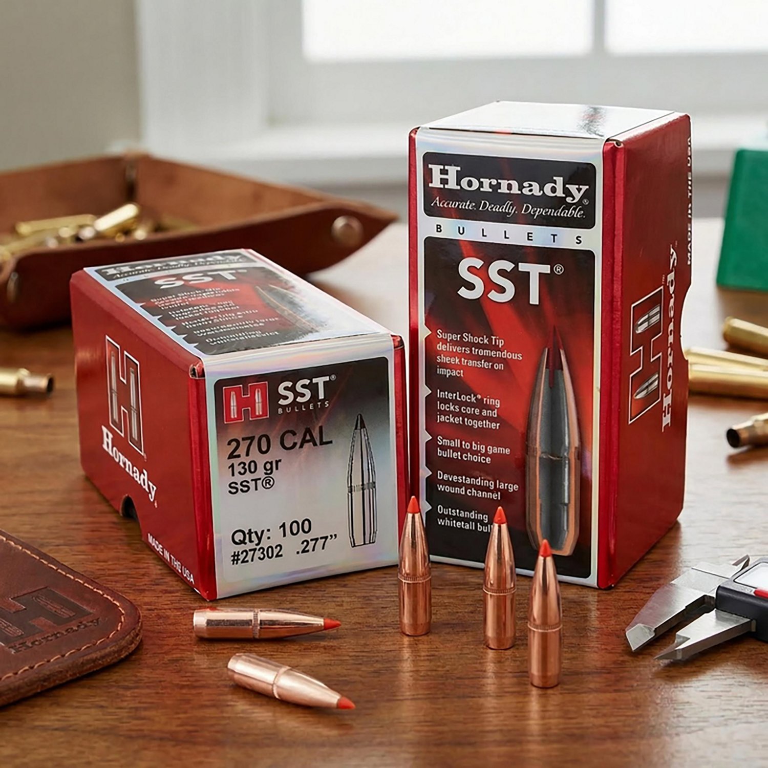 Hornady SST .270 Caliber 130-Grain Bullets - view number 2
