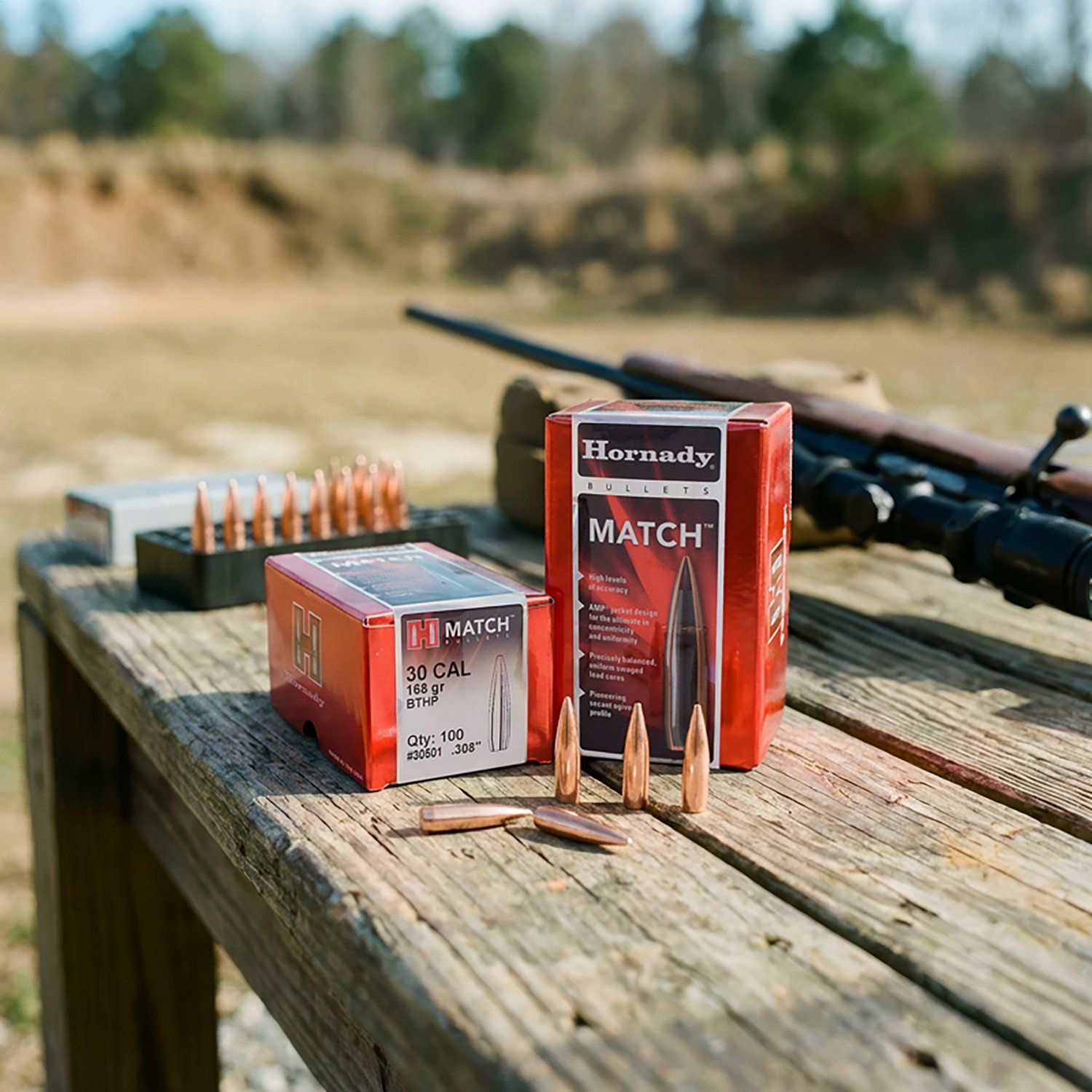 Hornady BTHP .30 Caliber 168-Grain Bullets - view number 2