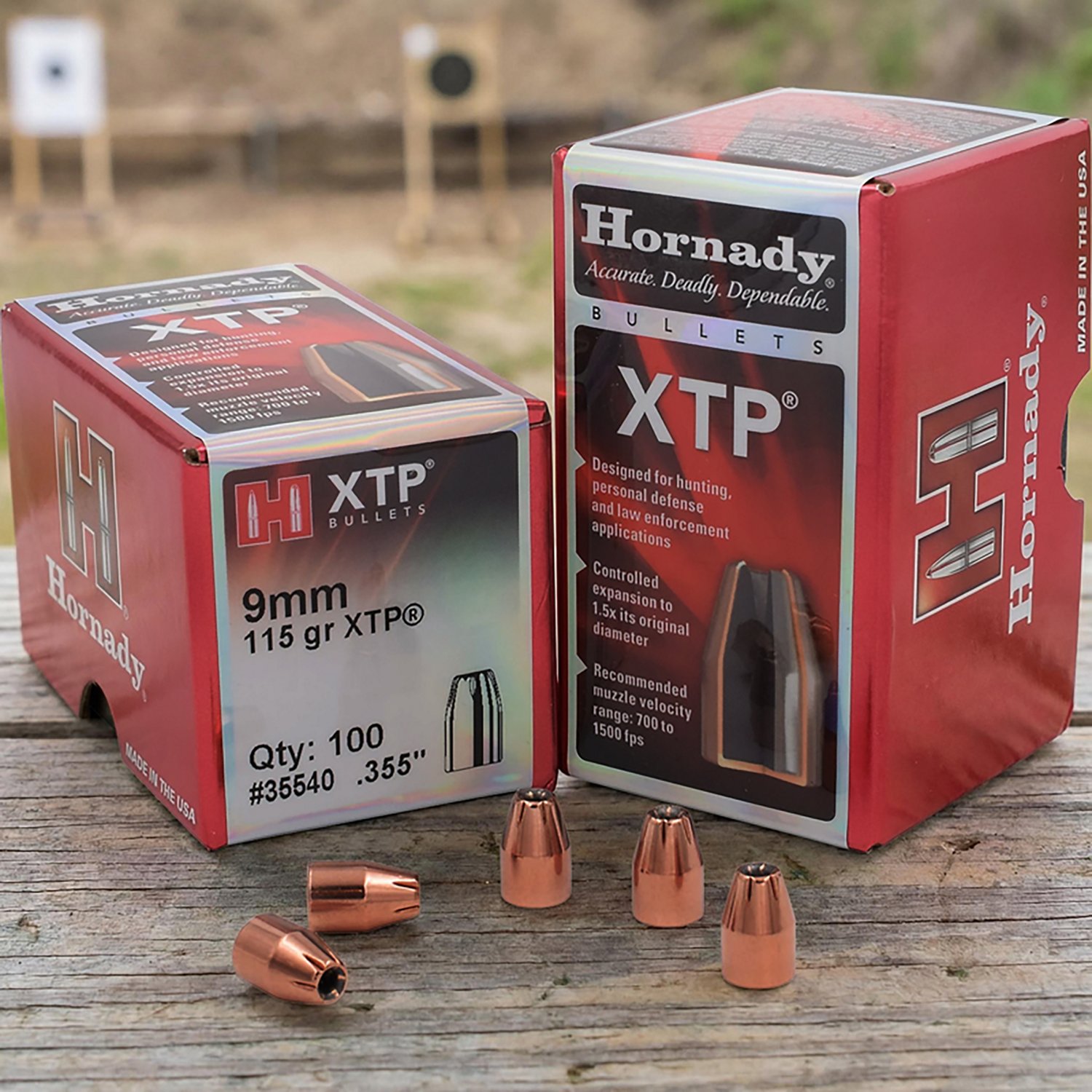 Hornady HP XTP 9mm 115-Grain Bullets - view number 2