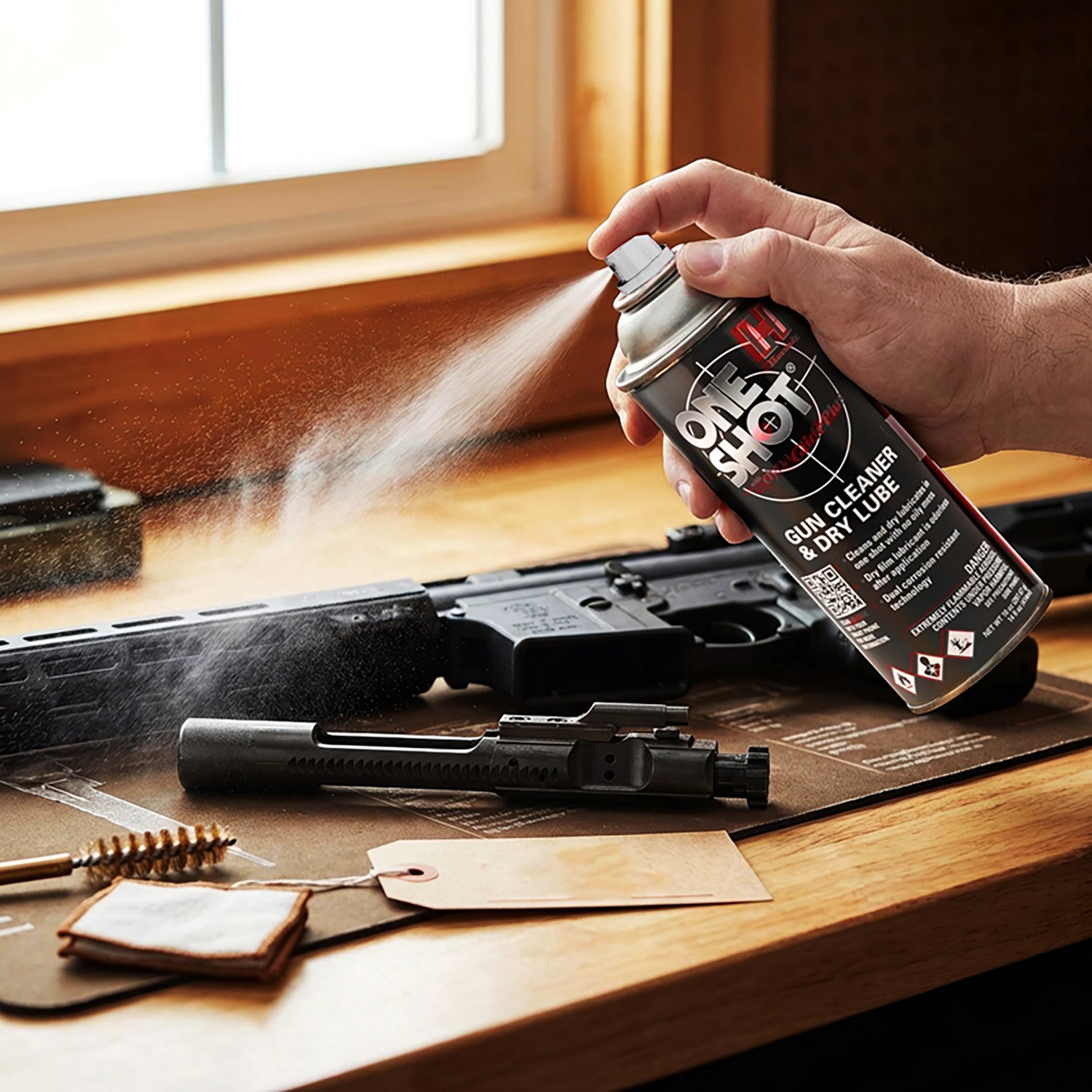 Hornady One Shot 10 oz. Gun Cleaner and Dry Lube - view number 2