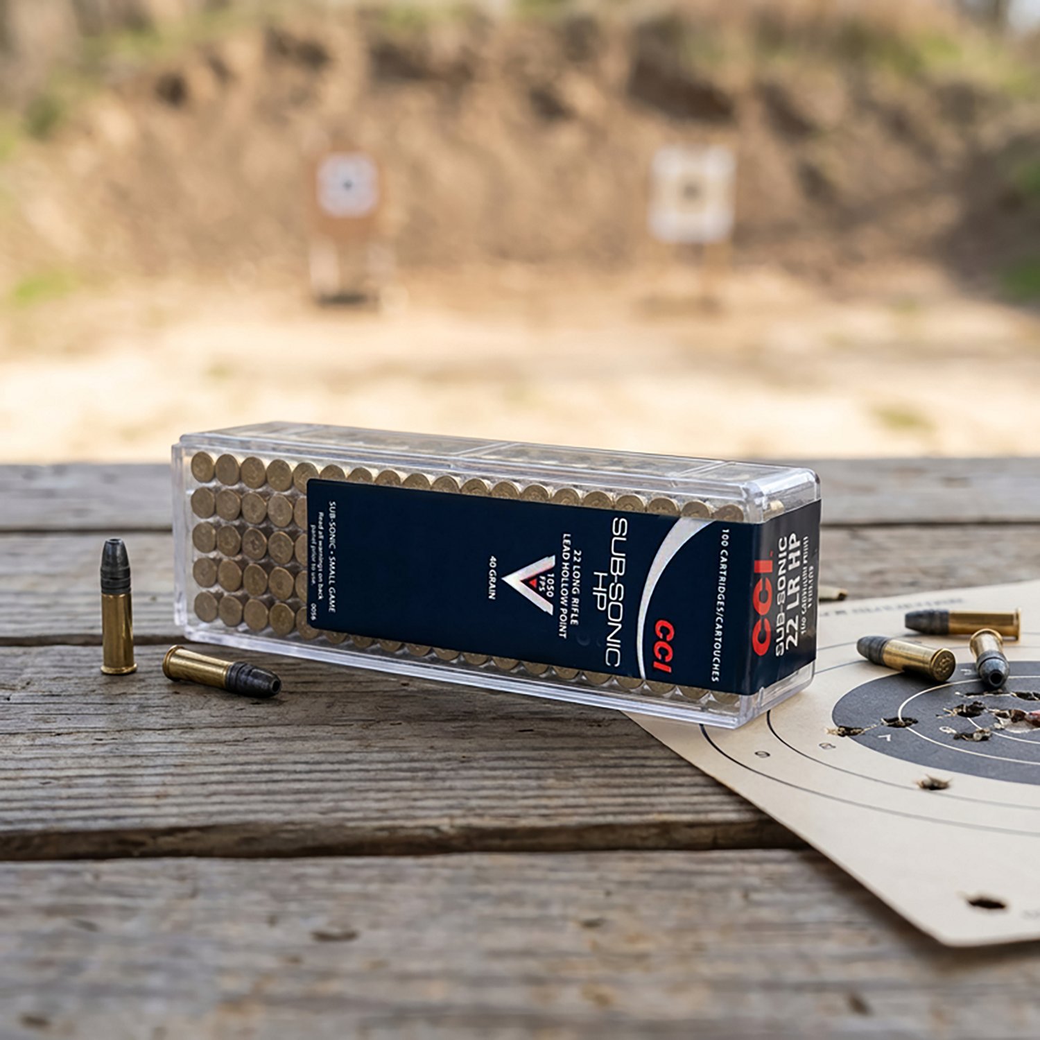 CCI .22 LR 40-Grain Subsonic Lead Hollow-Point Rimfire Ammunition - 100 Rounds - view number 2