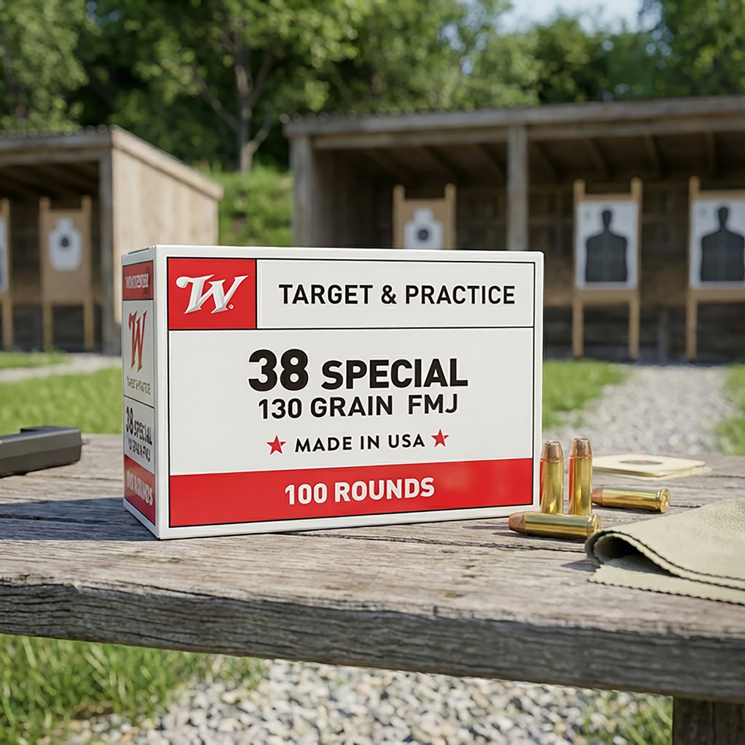 Winchester .38 Special 130-Grain Centerfire Handgun Ammunition - 100 Rounds - view number 2
