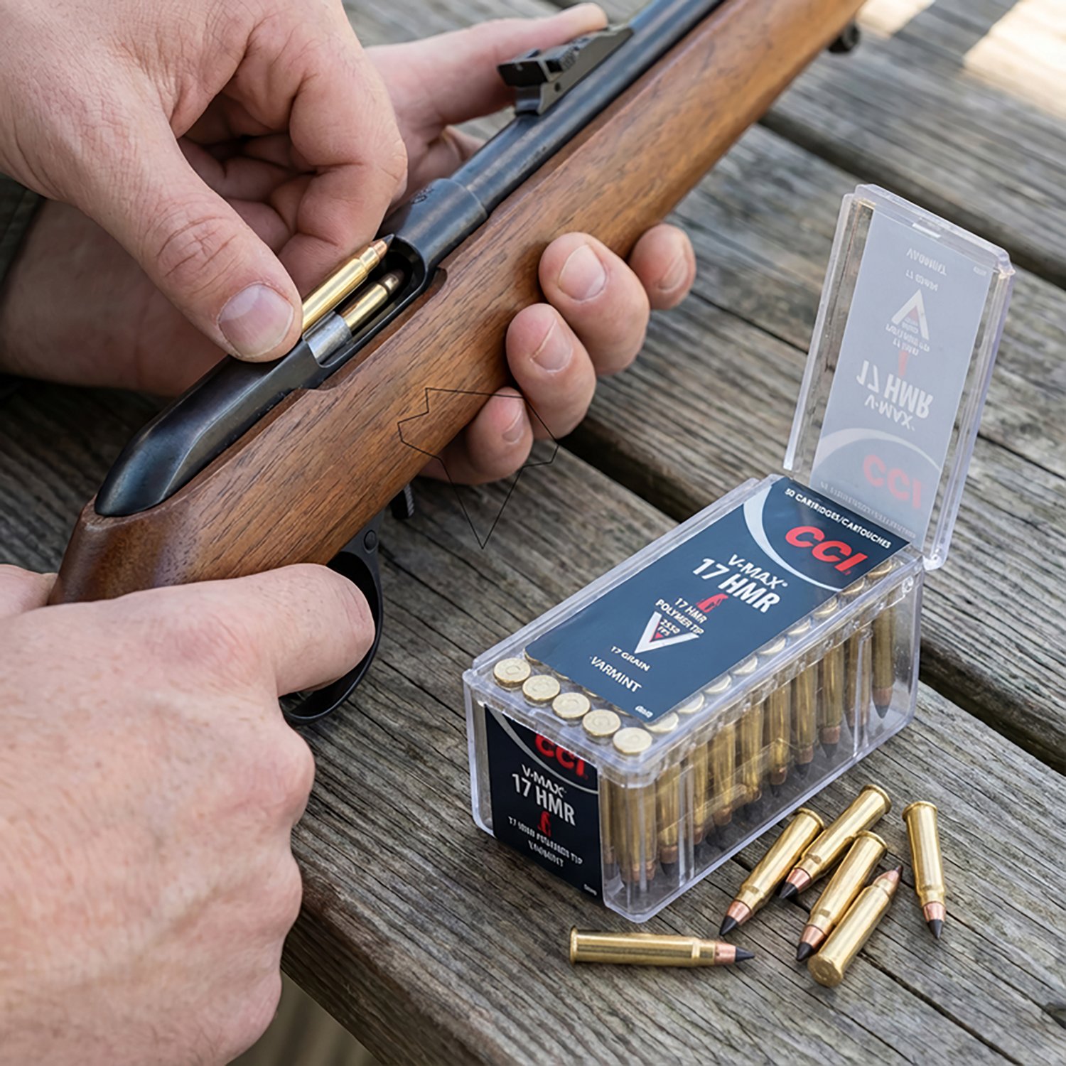 CCI V-MAX .17 HMR 17-Grain Rifle Ammunition - 50 Rounds - view number 2