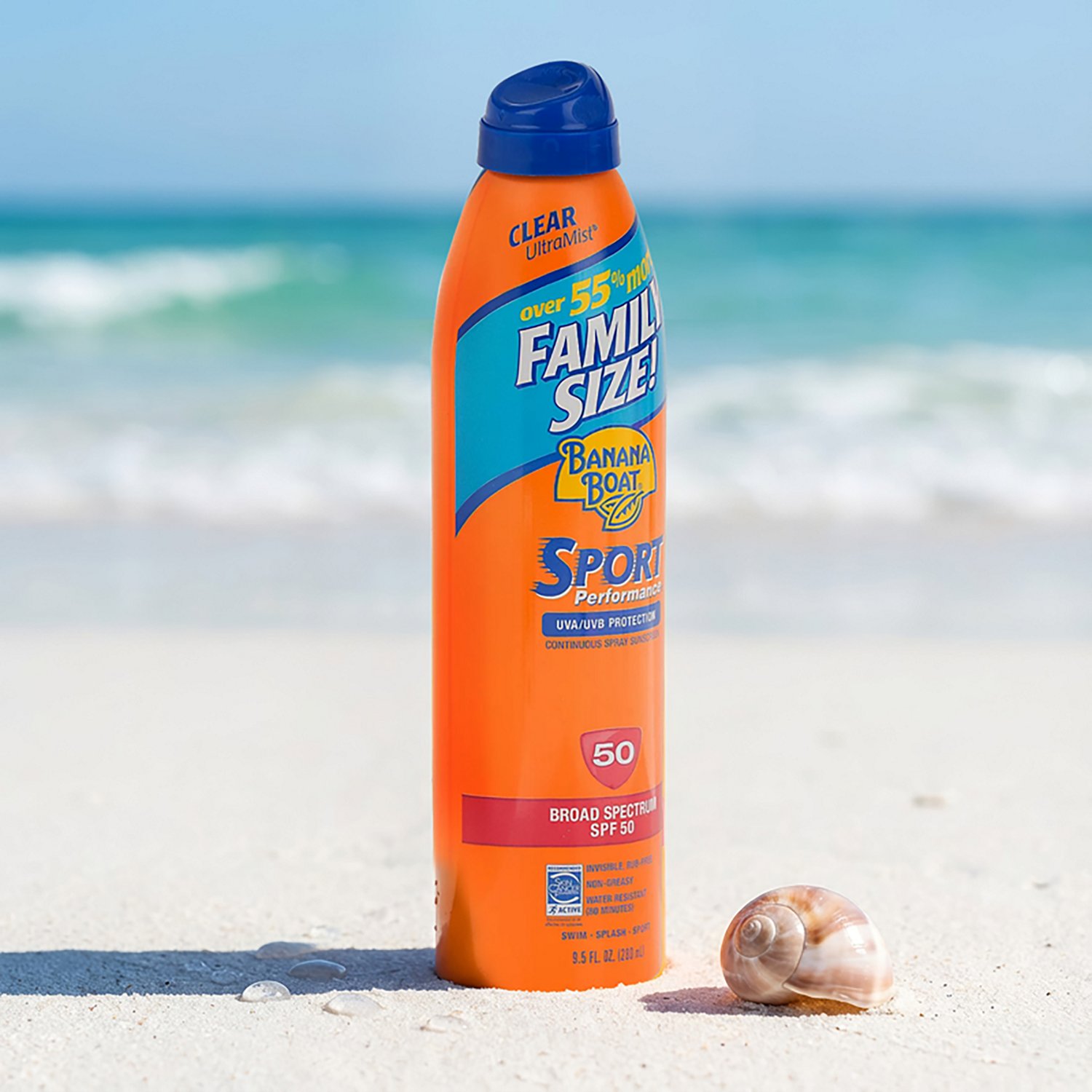 Banana Boat® Sport Performance UltraMist 9.5 fl. oz. SPF 50 Clear Spray - view number 3