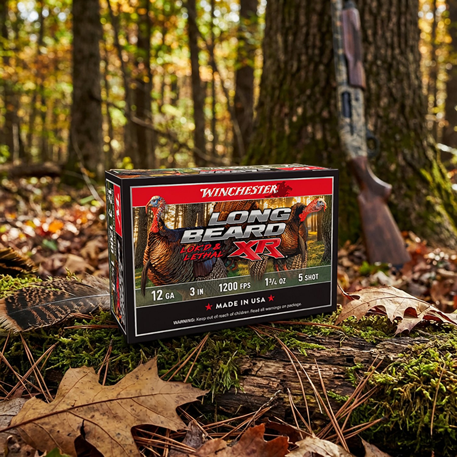 Winchester Long Beard XR 12 Gauge 3 inches 5 Shot Shotshells - view number 3