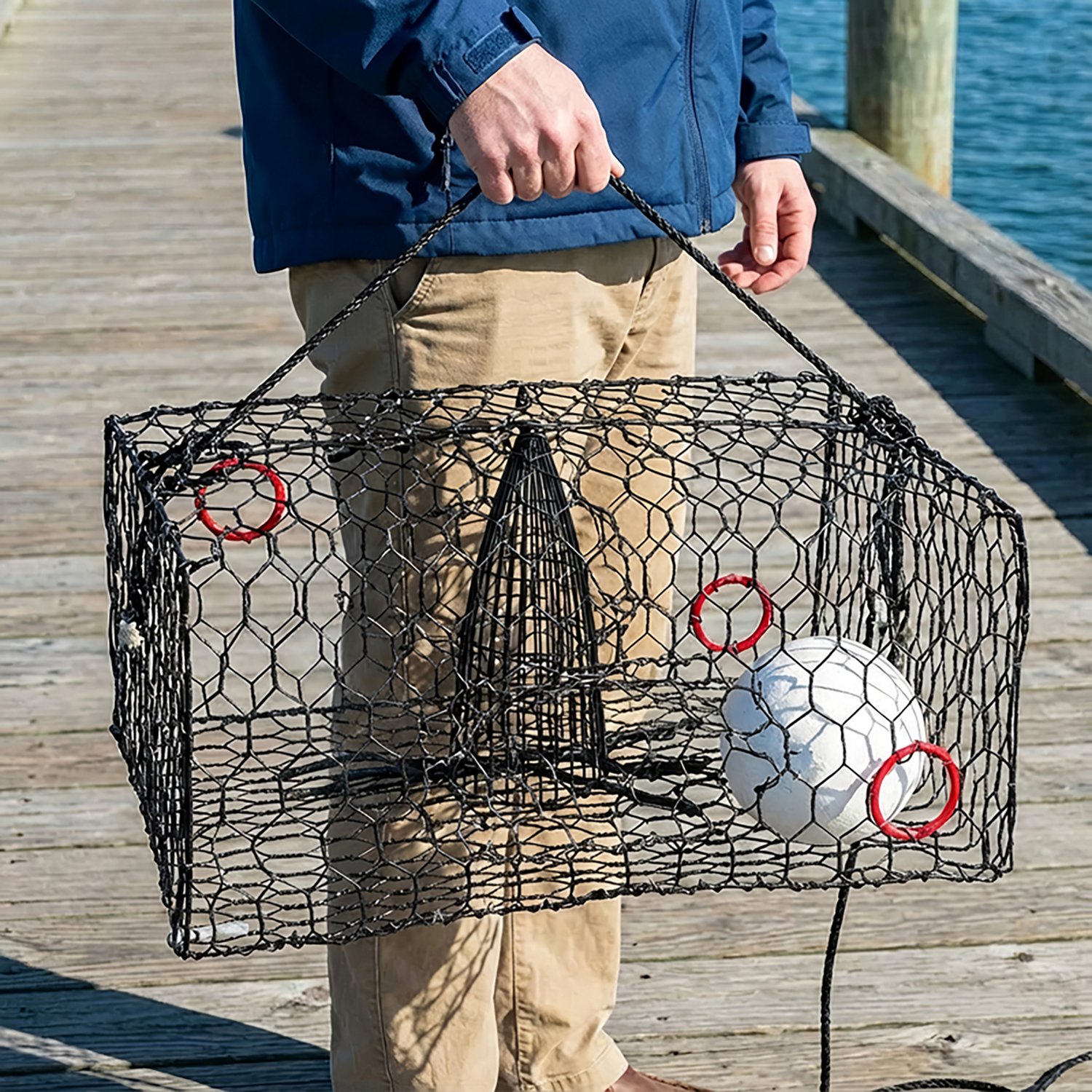 O&H Mfg. 24" x 24" x 11" Crab Trap - view number 2