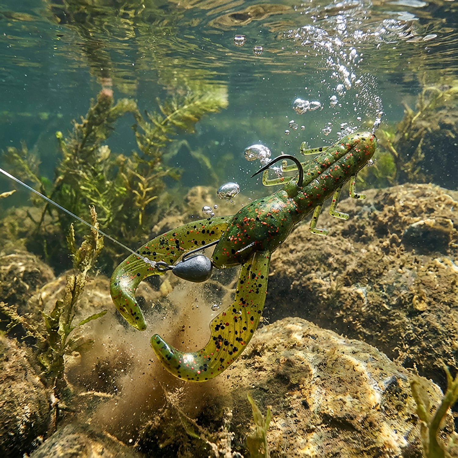 YUM 3-1/2" Christie Critter Creatures Soft Baits 8-Pack - view number 2