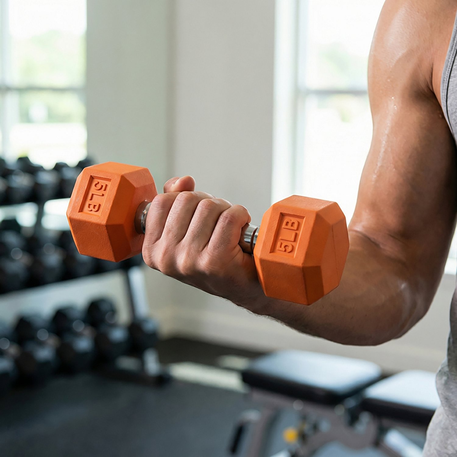 CAP Barbell Color Coated Dumbbell – Single - view number 3