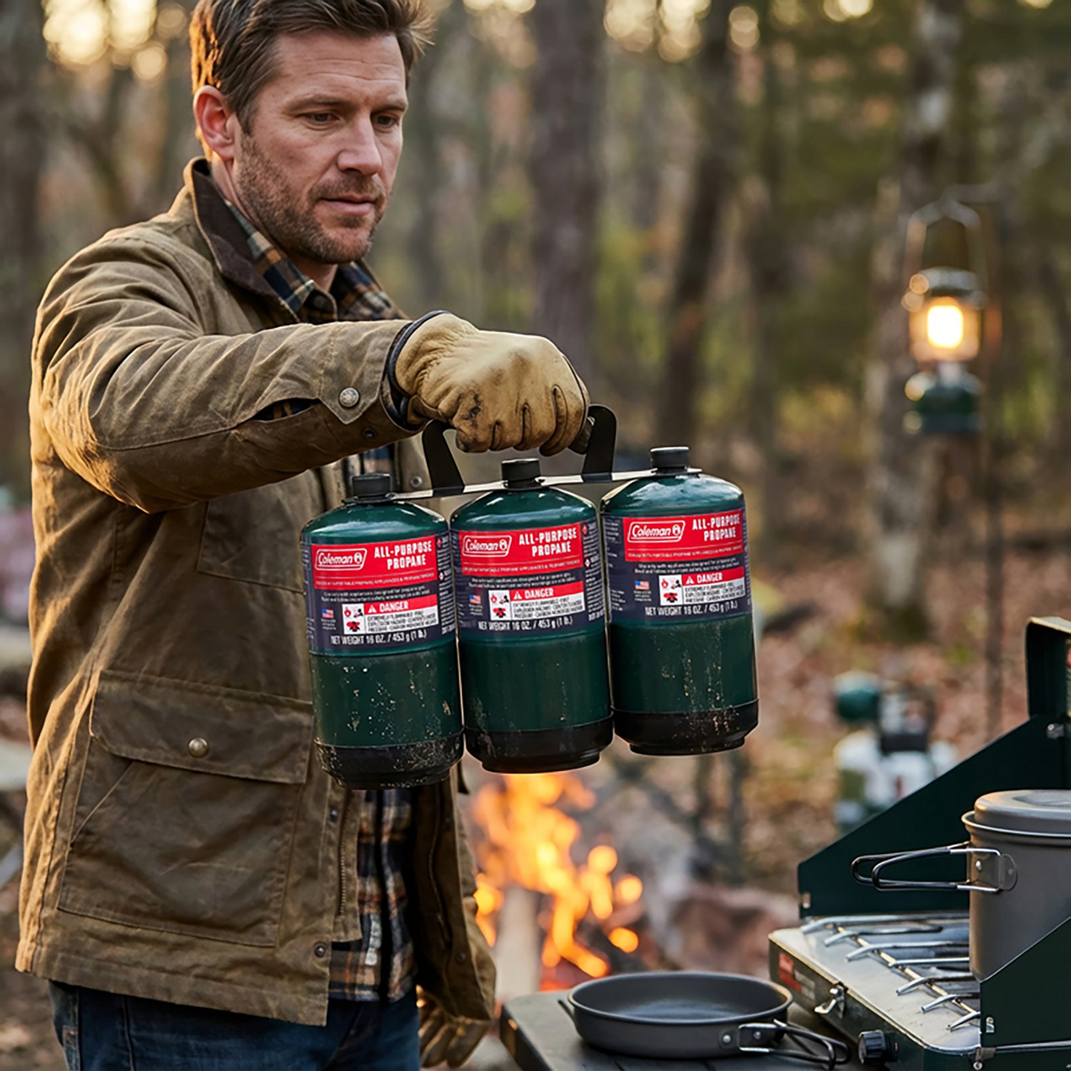 Coleman All-Purpose Propane Single Gas Cylinder 3-Pack                                                                           - view number 5